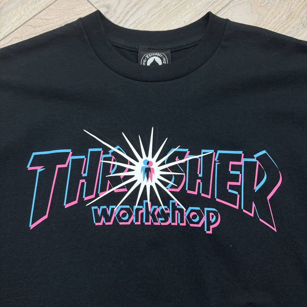 Alien Workshop × Thrasher Crazy Thrasher x Alien Workshop 3D Big Logo Skater T-Shirt Size US M / EU 48-50 / 2 - 3 Thumbnail