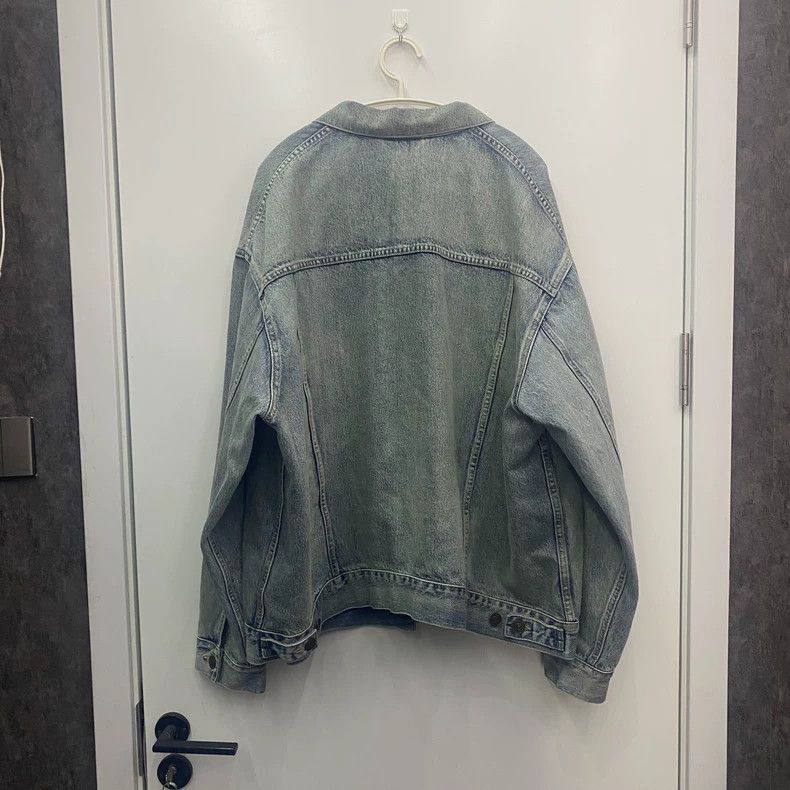 Balenciaga Balenciaga Casual Simple Denim Jacket Size US M / EU 48-50 / 2 - 2 Thumbnail