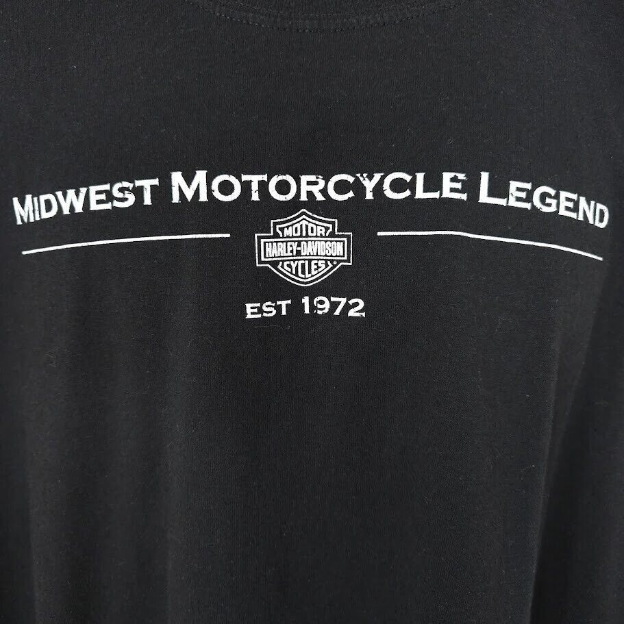 Harley Davidson Harley Davidson T Shirt Mens Size 3XL Black Mason City Iowa Size US XXL / EU 58 / 5 - 3 Thumbnail