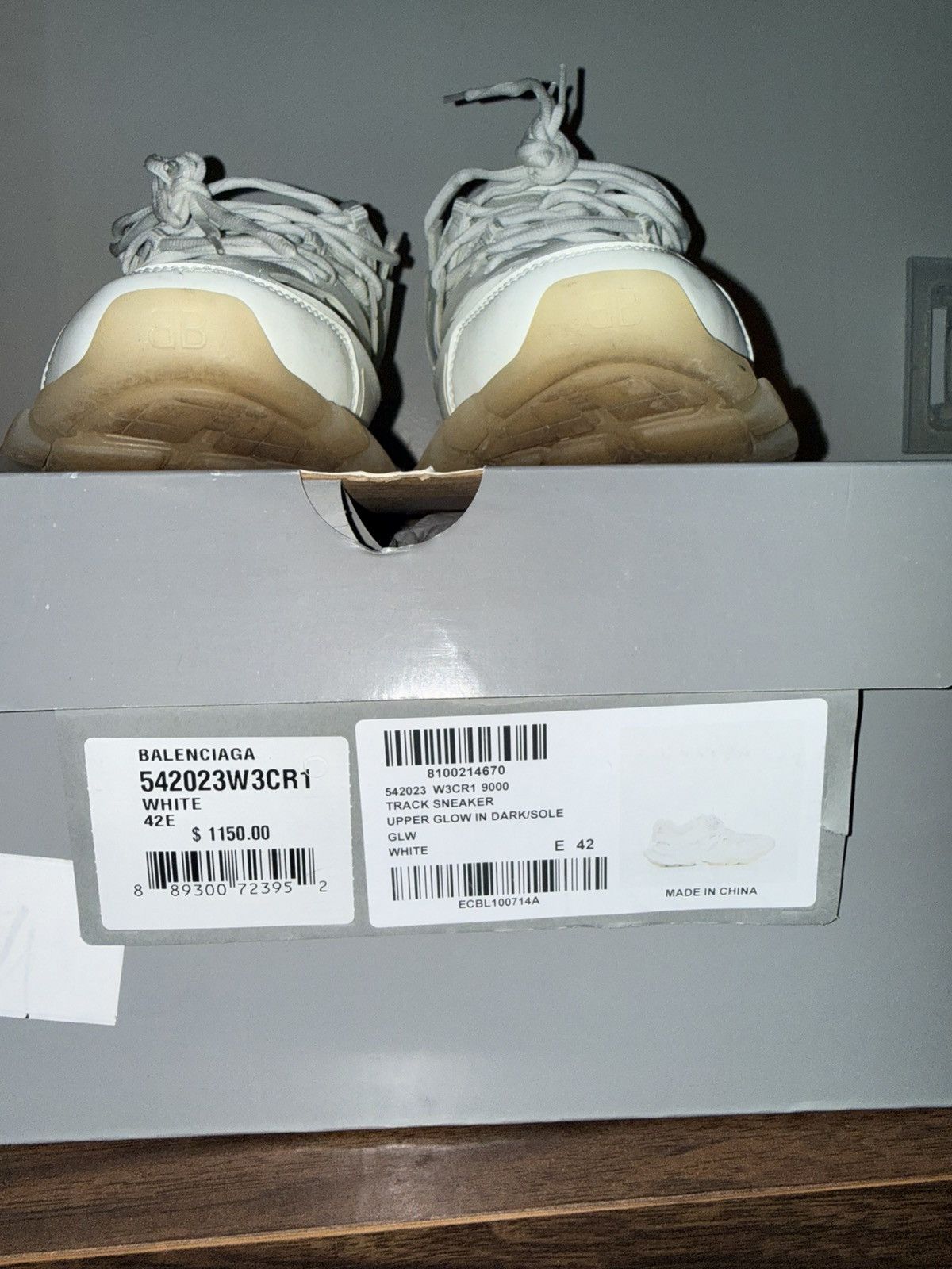 Balenciaga Balenciaga trCk sneaker upper glow Size US 9 / EU 42 - 1 Thumbnail