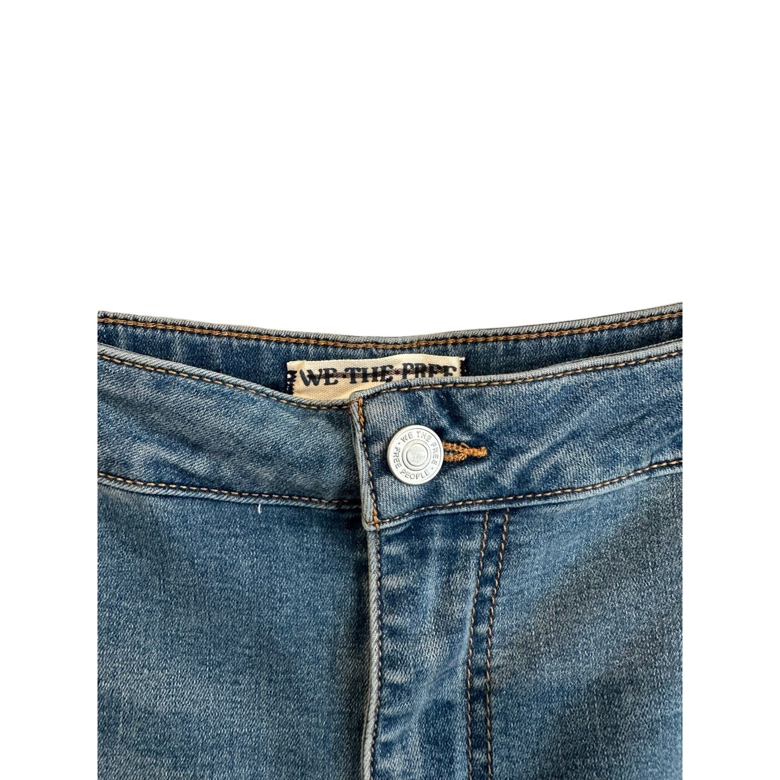 Free People We The Free Just Float on Flare High Rise Size 31 Size 31" - 3 Thumbnail