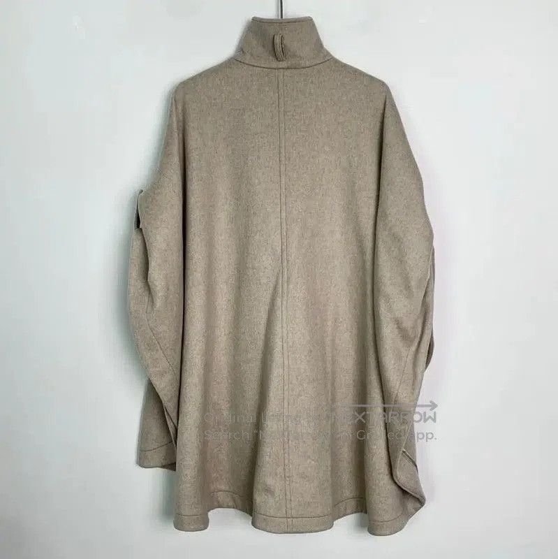 Max Mara MaxMara Beige Cotton Women's Overcoat . Size XXS / US 00 / IT 34 - 2 Thumbnail
