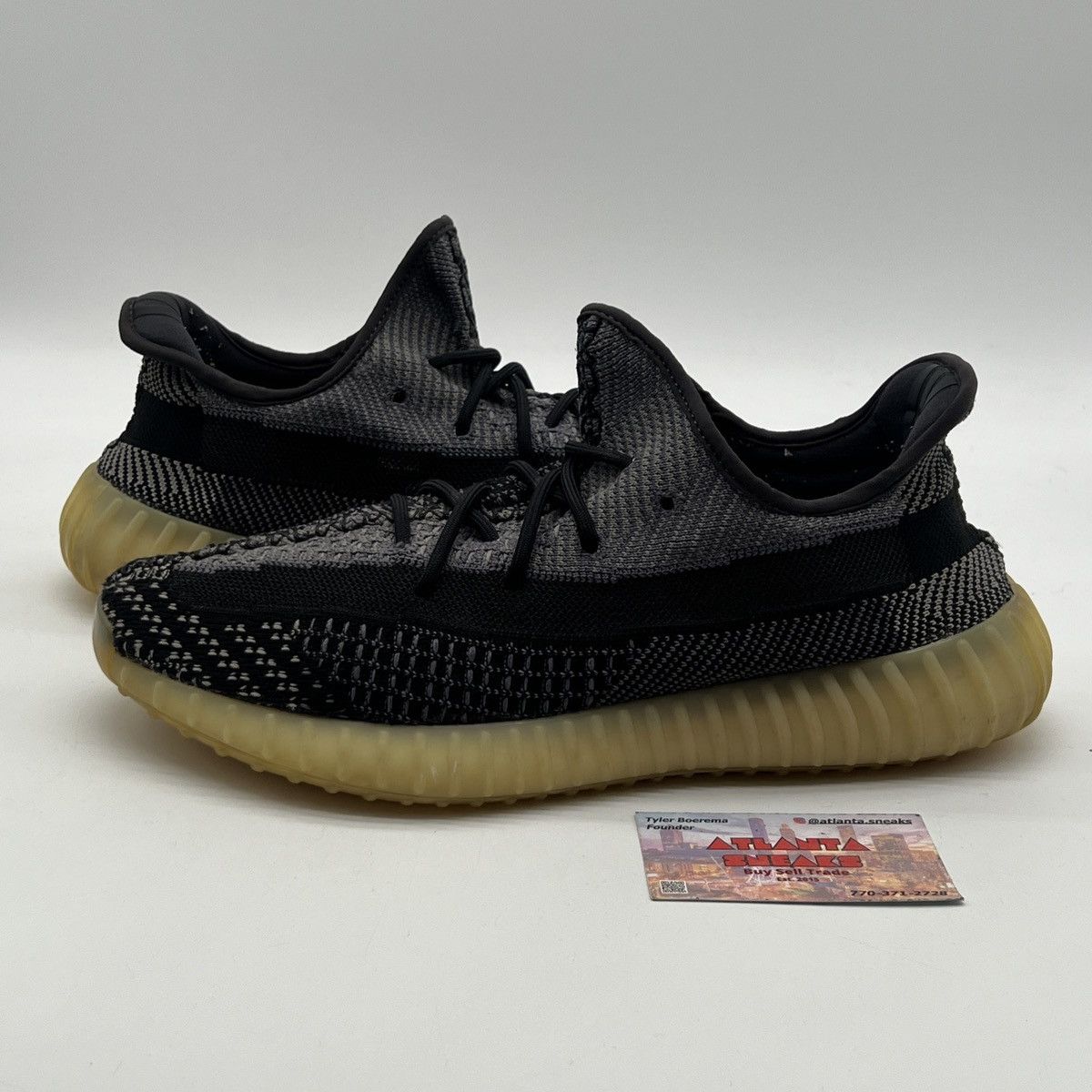 Adidas Yeezy boost 350 Carbon Size US 11.5 / EU 44-45 - 1 Thumbnail