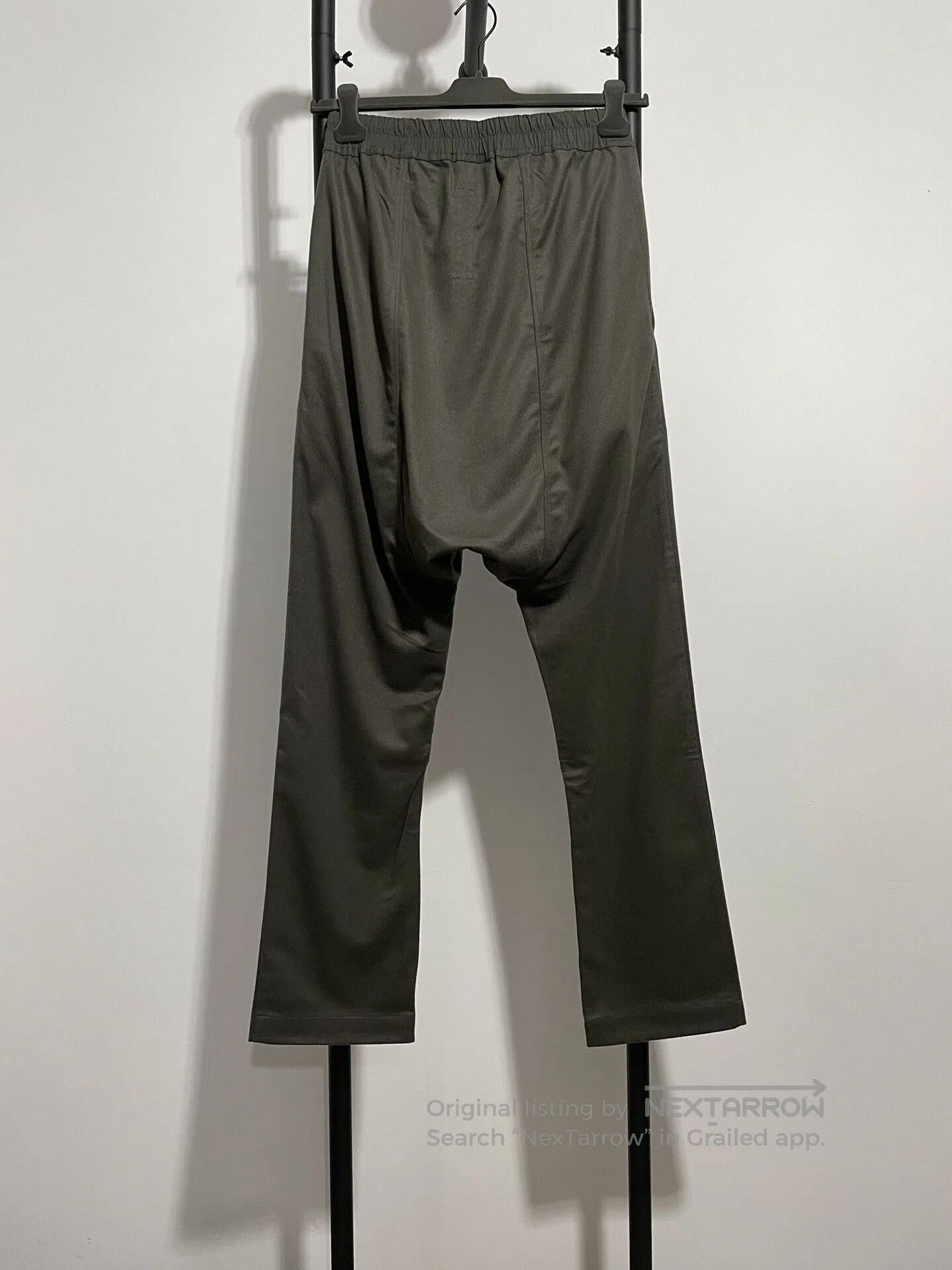 Rick Owens rick owens ro drop-crotch wool pants. Size US 36 / EU 52 - 2 Thumbnail
