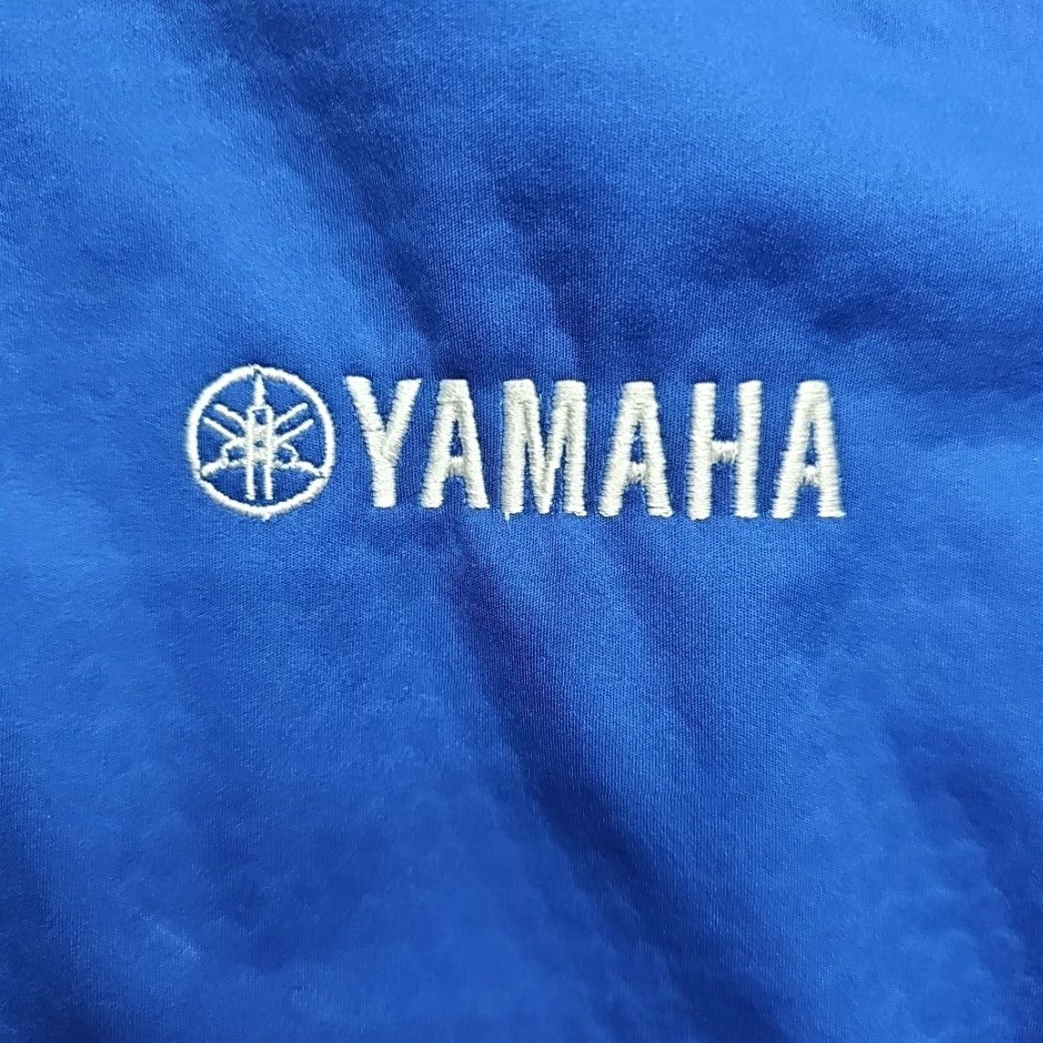 Yamaha Yamaha Racing Jacket Men M Blue Lightweight Full Zip Racer Motorcycle Sports Jacket Men Regular Century Buck Blue Light Zip Size US M / EU 48-50 / 2 - 5 Thumbnail