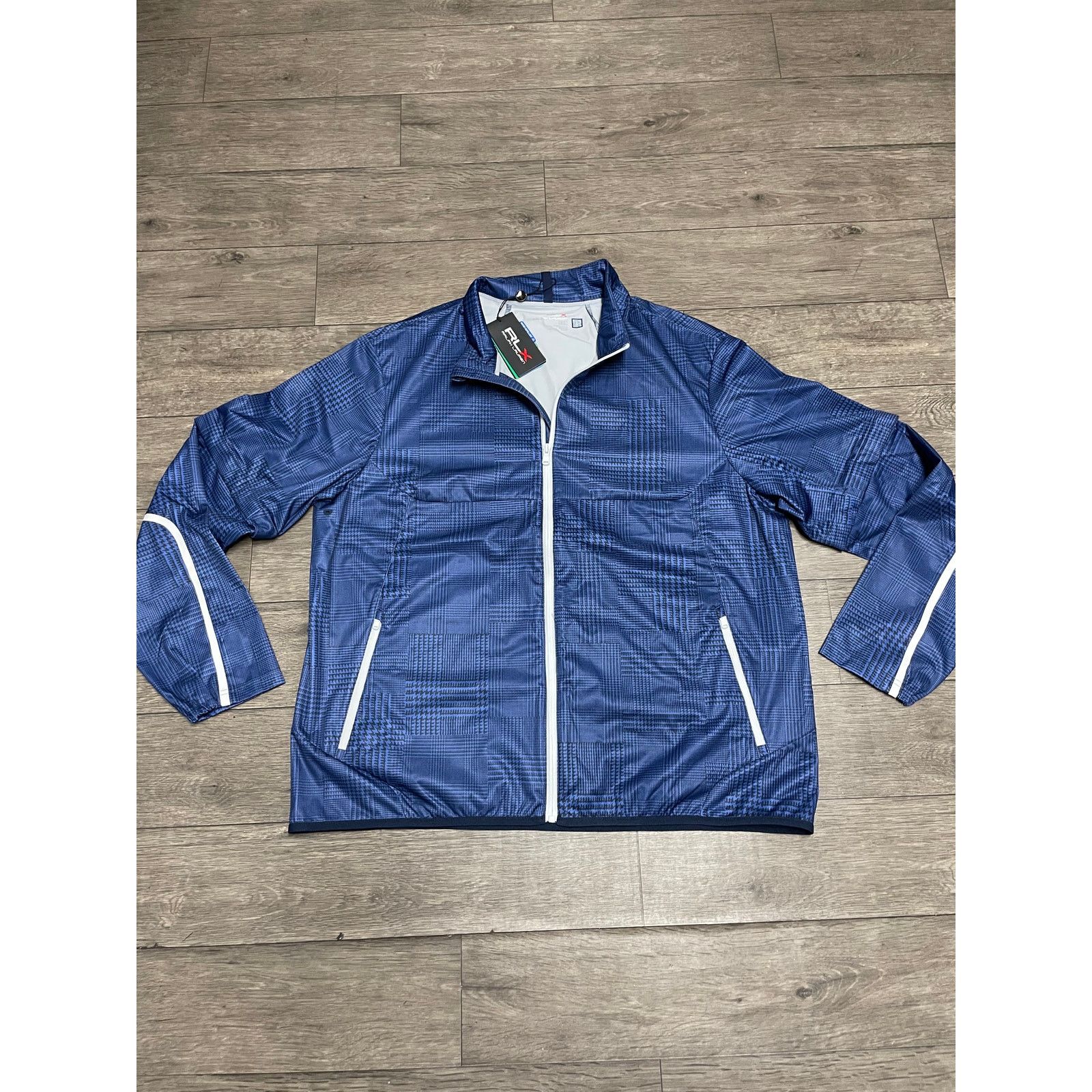 Designer × Polo Ralph Lauren × RLX Ralph Lauren RALPH LAUREN POLO RLX GOLF ZIP WATER REPELLENT JACKET Sz XL Size US XL / EU 56 / 4 - 1 Thumbnail