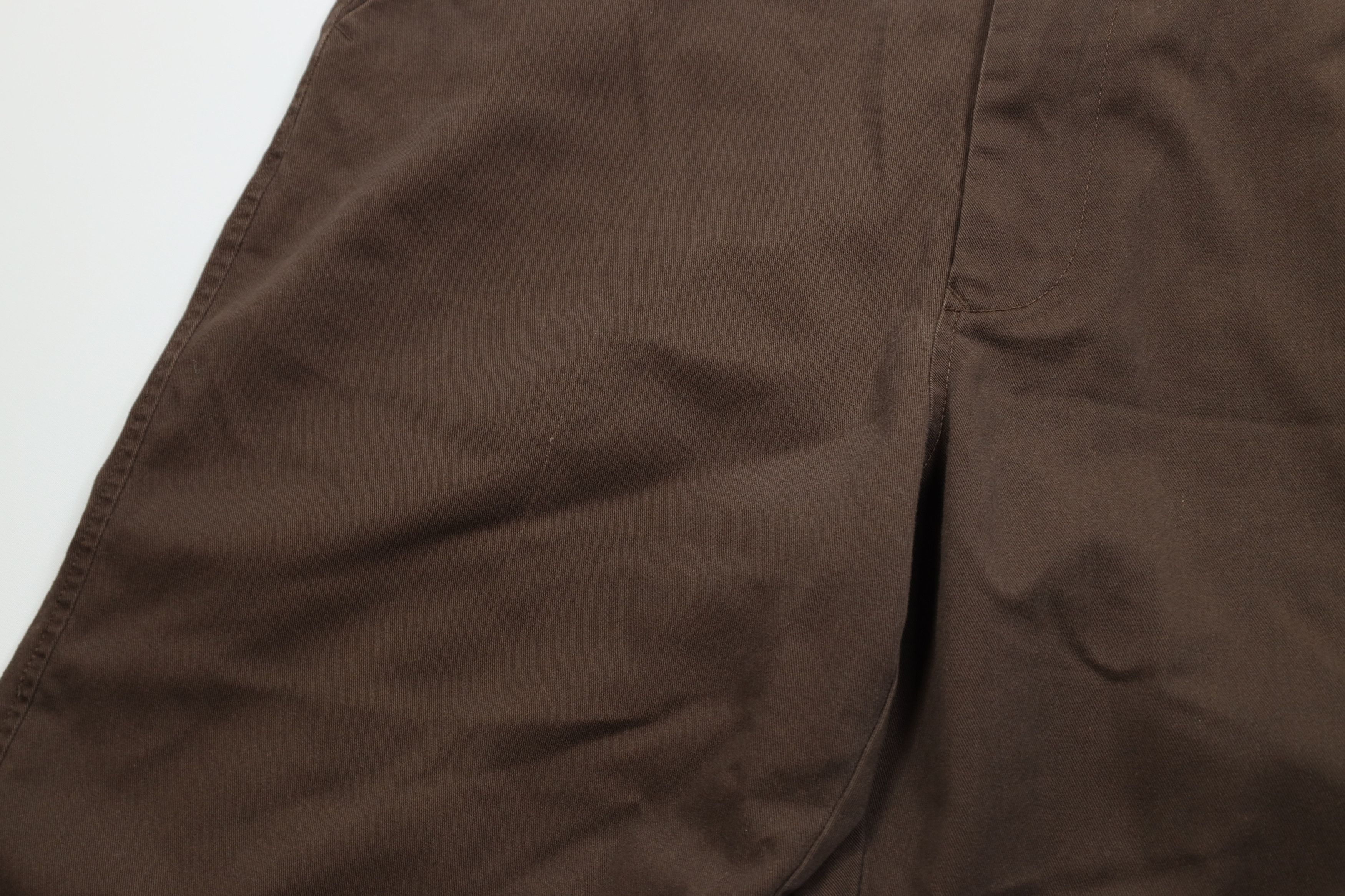 Volcom Vintage 90s Y2K Volcom Stone Skateboard Shorts Brown Cotton Size US 31 - 5 Thumbnail