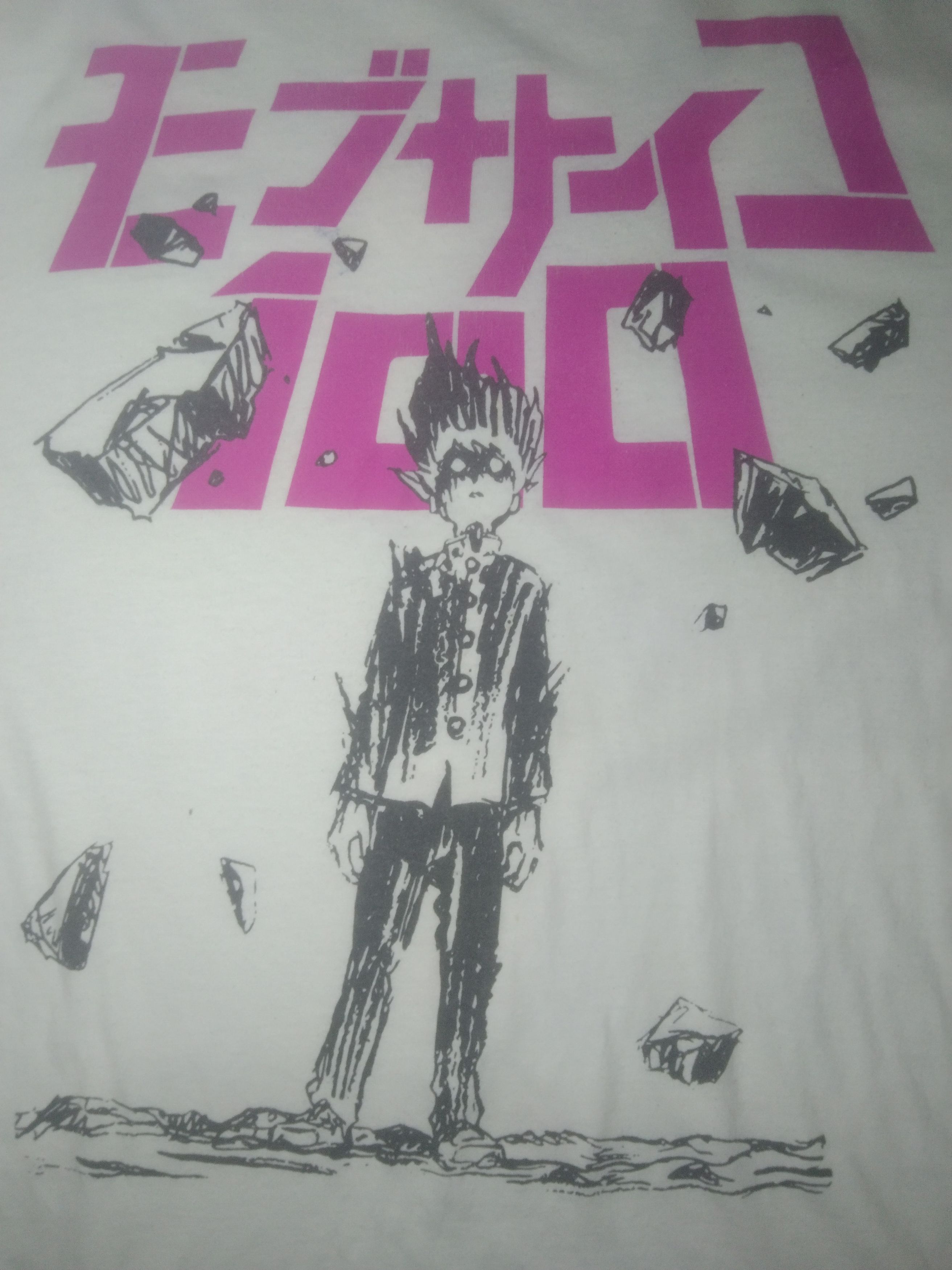 Anime Mob Psycho 100 ©️ Crunchyroll 2010 t-shirt Size US L / EU 52-54 / 3 - 4 Thumbnail