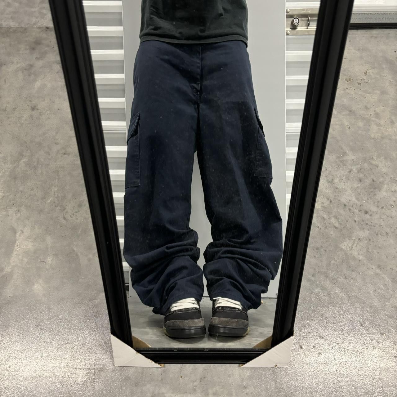 Dickies × Vintage Crazy Vintage Y2K/2000s Baggy Navy Blue Dickies Skater Workwear Cargo Pants! Size US 36 / EU 52 - 1 Thumbnail