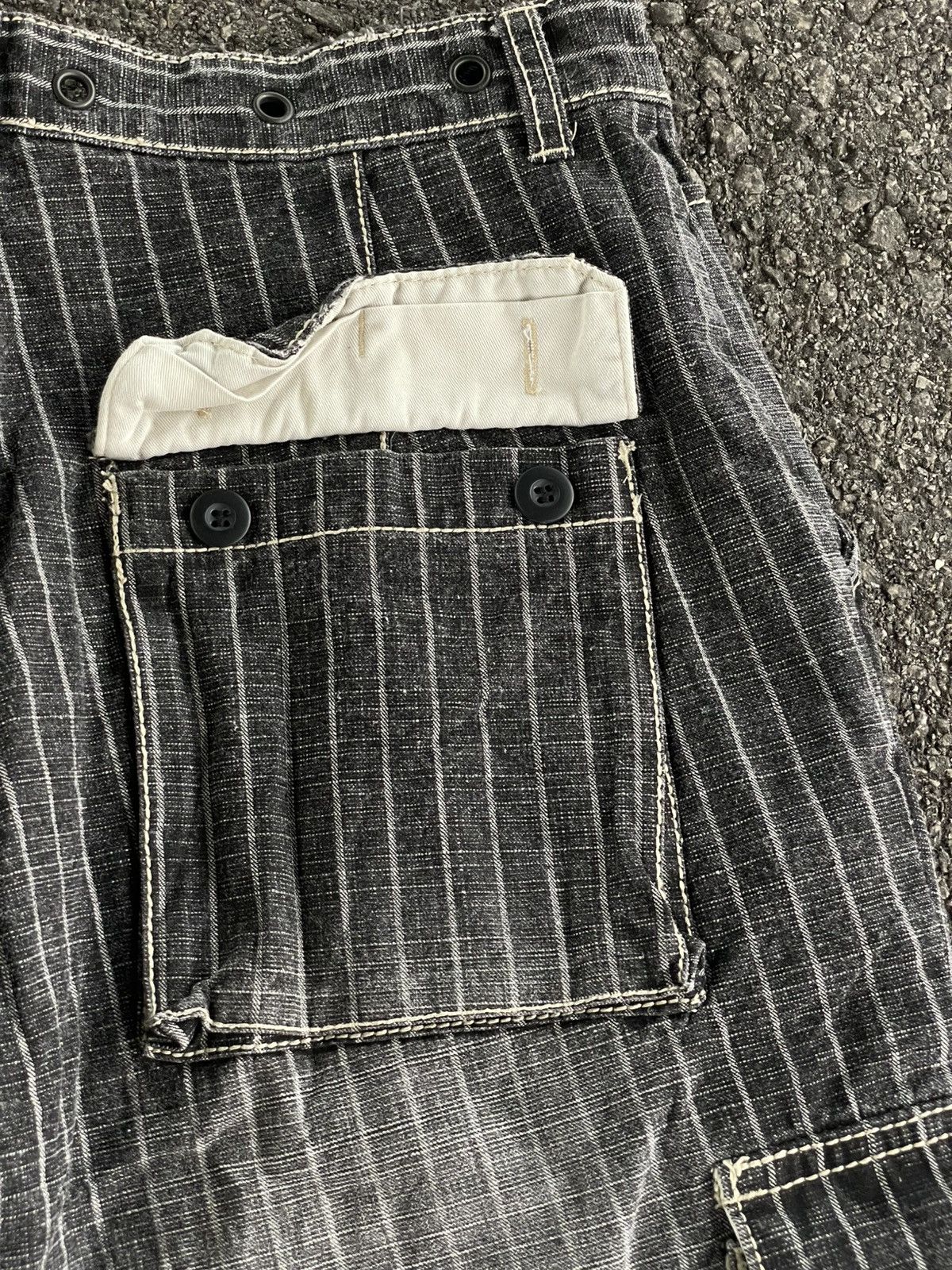 Other Y2K Cargo Denim Short Mens Size US 32 / EU 48 - 8 Thumbnail