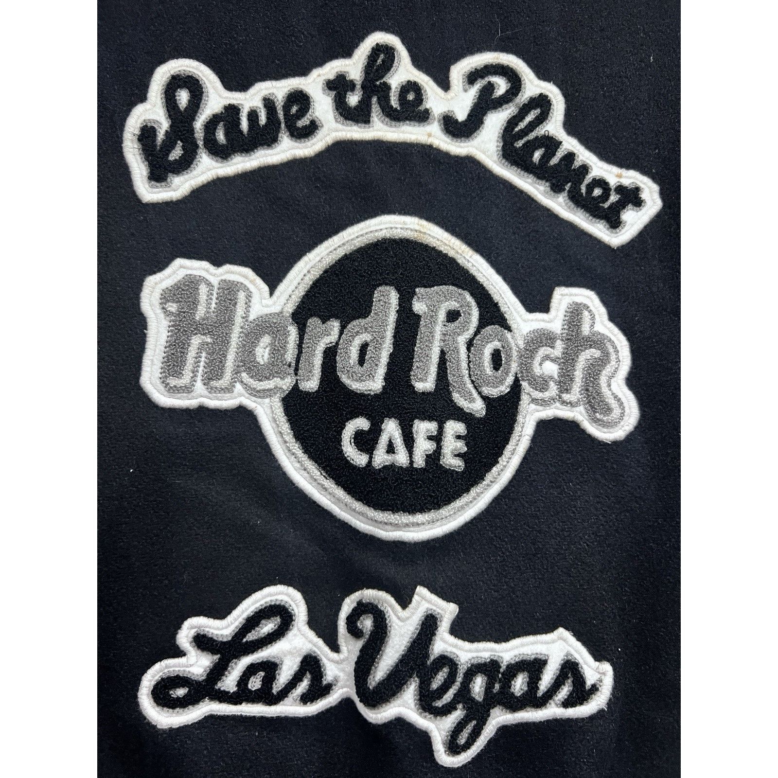 Hard Rock Cafe Hard Rock Cafe Las Vegas Bomber Letterman Jacket Mens Small Size US S / EU 44-46 / 1 - 8 Thumbnail