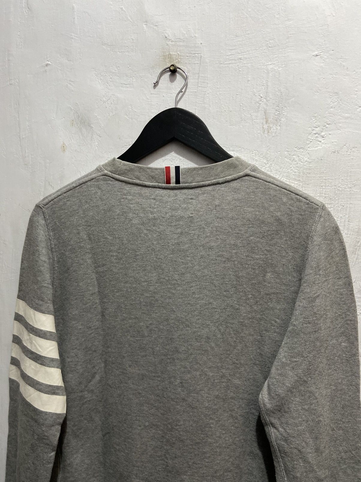 Thom Browne Thom Browne Classic 4 - Bar Sweatshirt Size US S / EU 44-46 / 1 - 14 Thumbnail