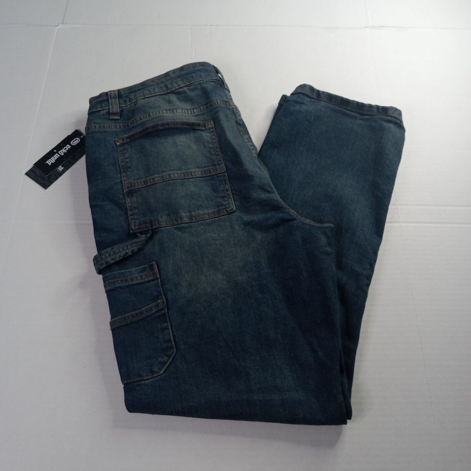 Ecko Unltd. Ecko Unltd Relaxed Fit Carpenter Jeans Men's Size 38x31 Blue Size US 38 / EU 54 - 1 Thumbnail