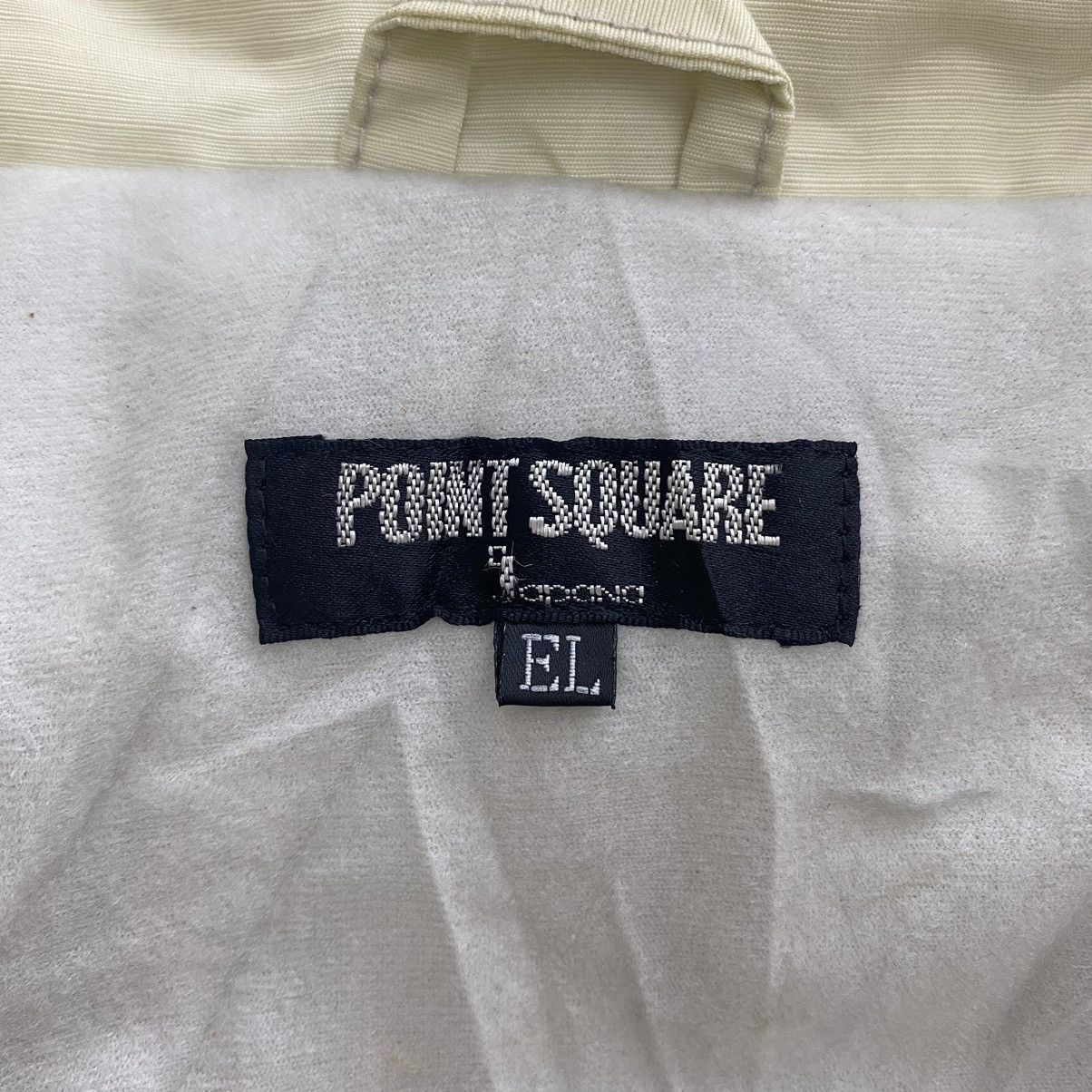 Japanese Brand POINT SQUARE Japana Japanese Brand Cream Windbreaker Coach Size US XXL / EU 58 / 5 - 5 Thumbnail