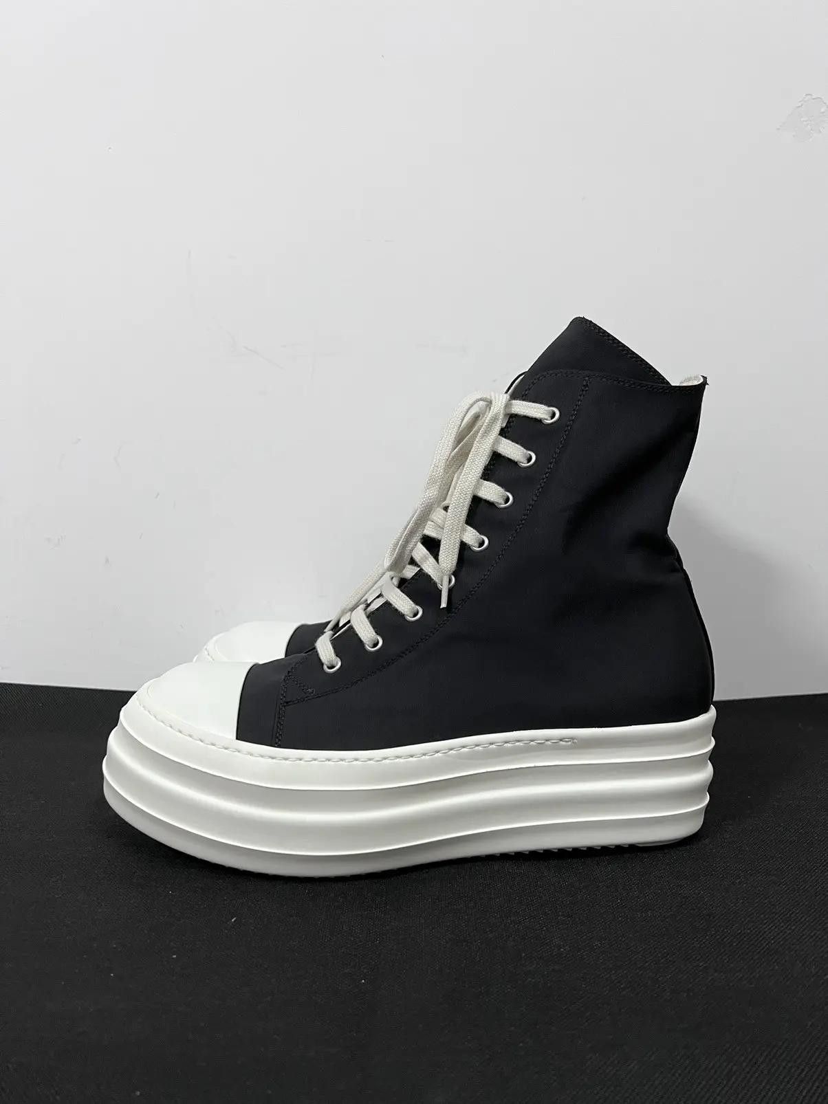 Rick Owens Drkshdw Rick Owens Drkshdw Double Bumper Ramones Size US 10 / EU 43 - 2 Thumbnail