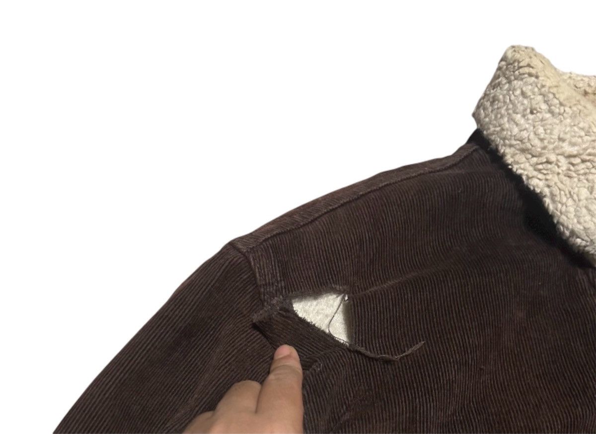 Levi's Trashed Vintage Levis Corduroy Trucker Jacket Sun Faded Size US M / EU 48-50 / 2 - 4 Thumbnail
