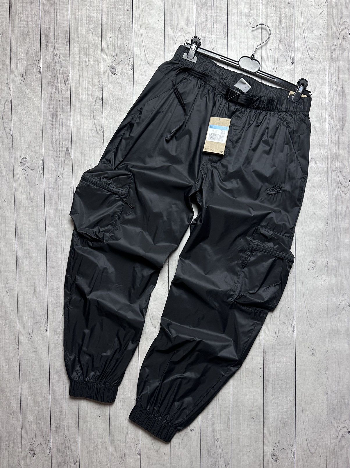 Image of Nike Tech Pack Pants Size S,m,l,xl Pocket Logo in Black, Men's