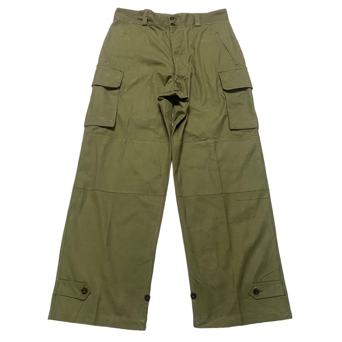 Vintage Vintage 50s French Military Combat M-47 Trouser Size US 36 / EU 52 - 1 Thumbnail