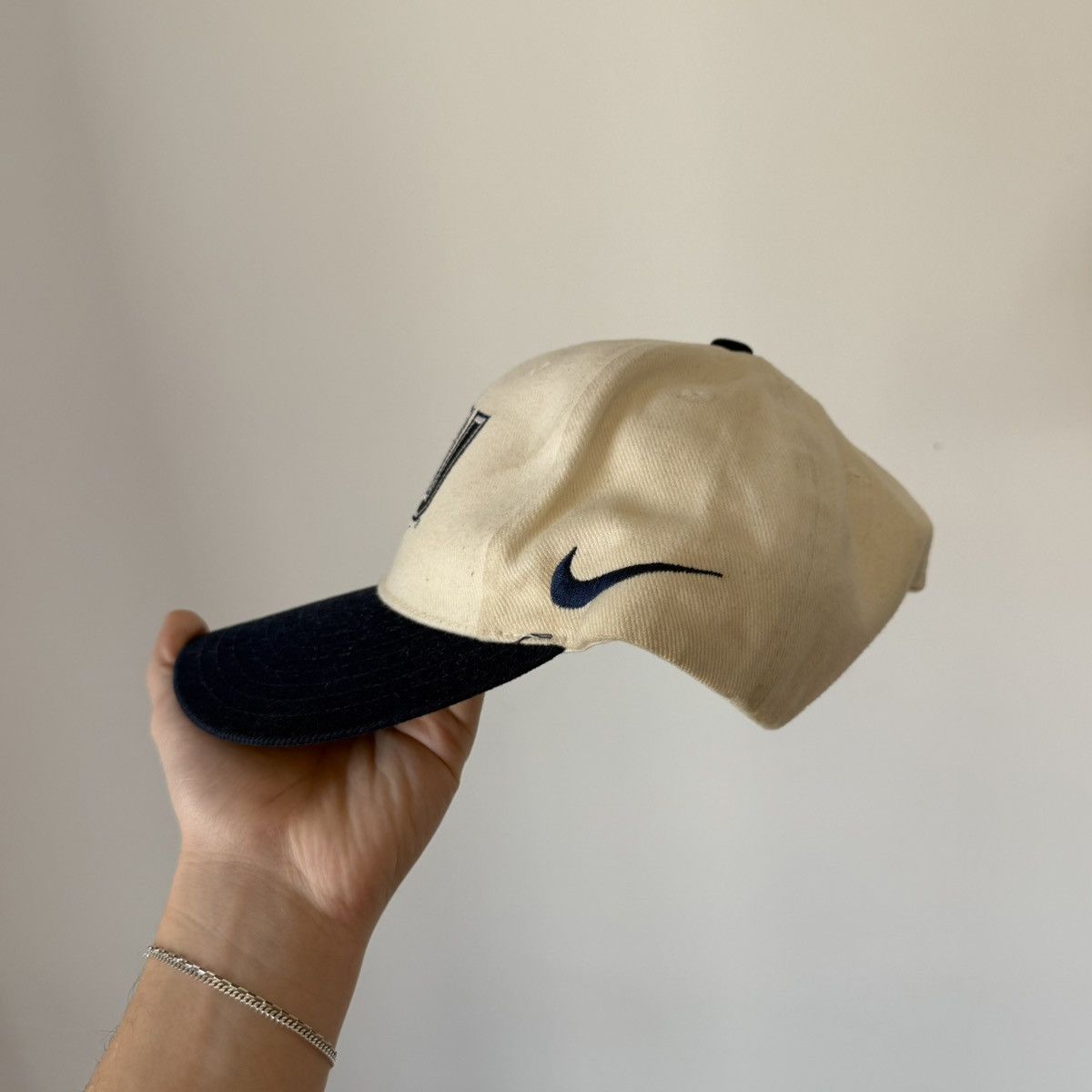 Nike Vtg 1990s Nike Penn State Snapback Hat Nittany Lions PSU Size ONE SIZE - 3 Thumbnail