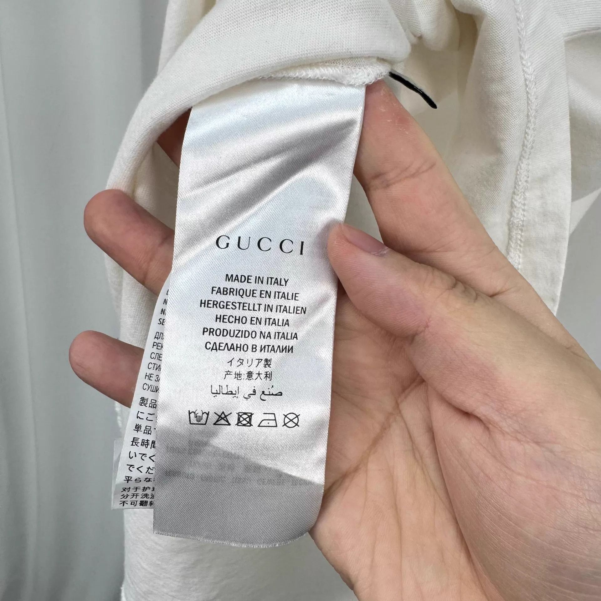 Gucci Gucci Double Tiger Belt Print Tee XS Mint Size US XS / EU 42 / 0 - 6 Thumbnail