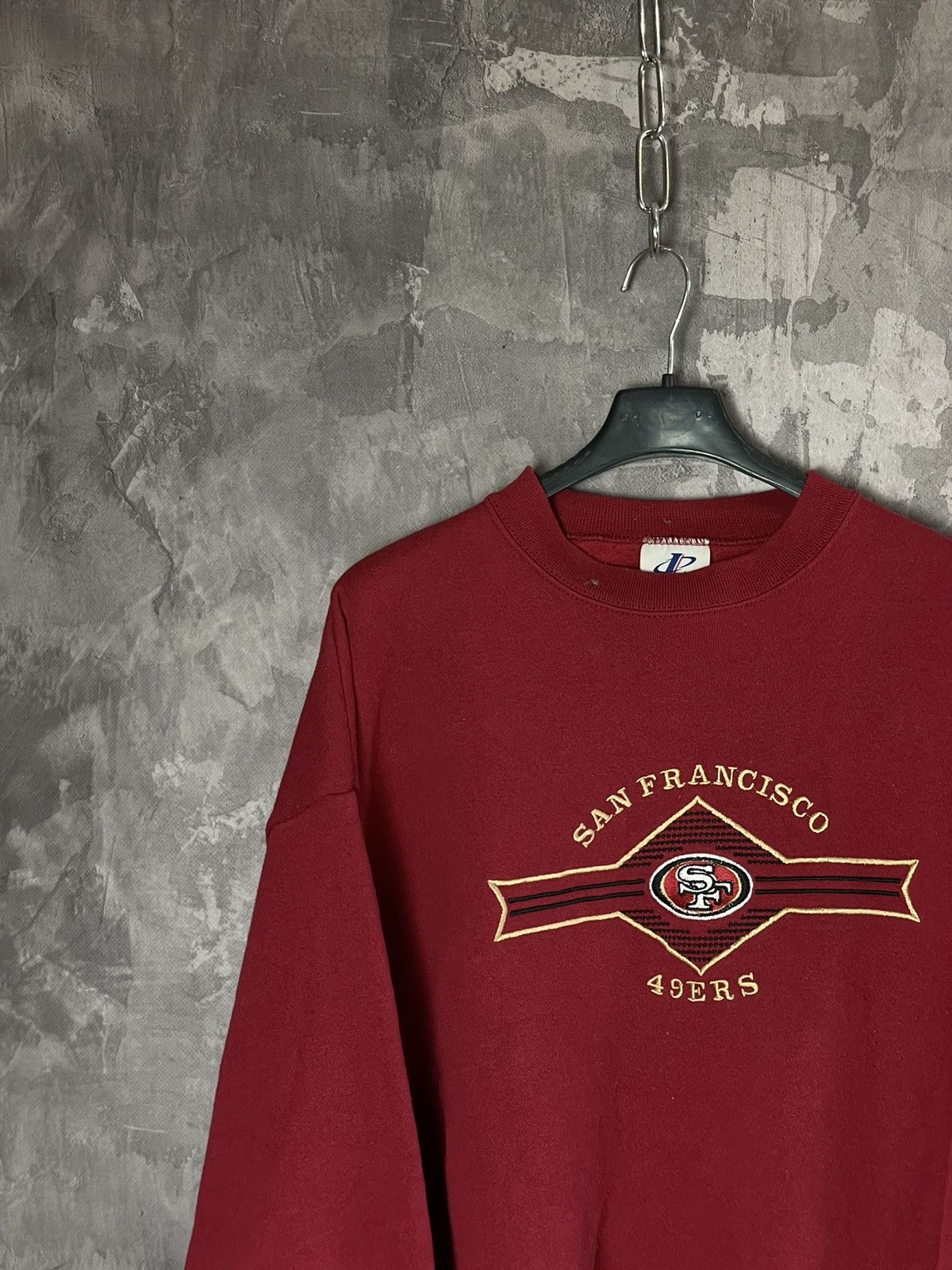 Vintage Vintage 90s SAN FRANCISCO Spellout Embroidery Sweatshirt Size US XL / EU 56 / 4 - 6 Thumbnail