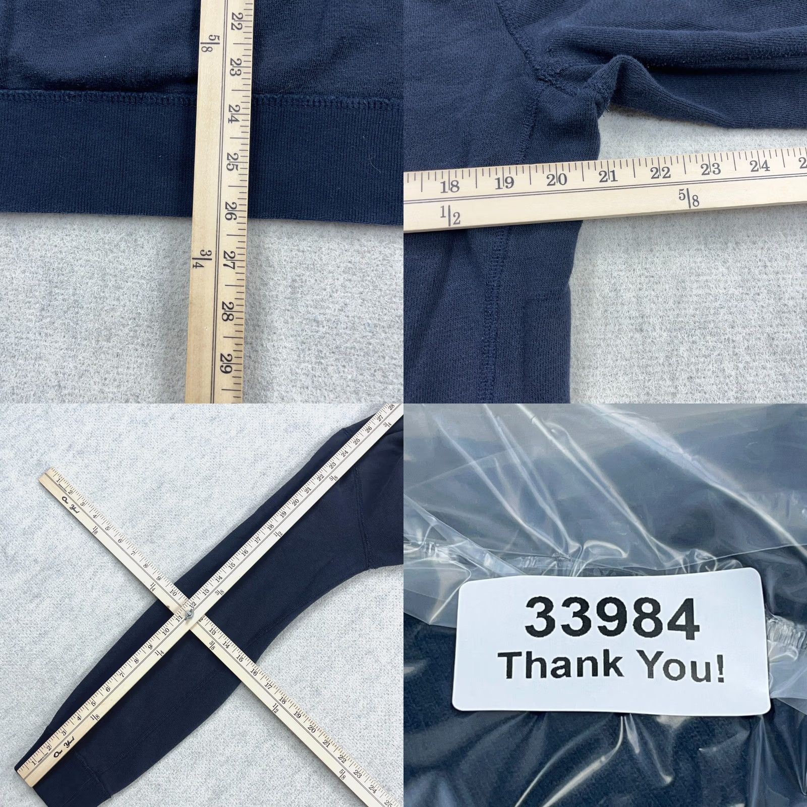 Abercrombie & Fitch VINTAGE Abercrombie & Fitch Hoodie Men M Blue Sweatshirt Faded Crest Logo Embroidered Graphic Print All Seasons Hooded Rich Weight Size US M / EU 48-50 / 2 - 8 Thumbnail
