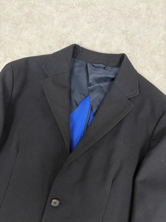 Vintage Raf Simons Black Minimalist Blazer Jacket Size 42R - 4 Thumbnail