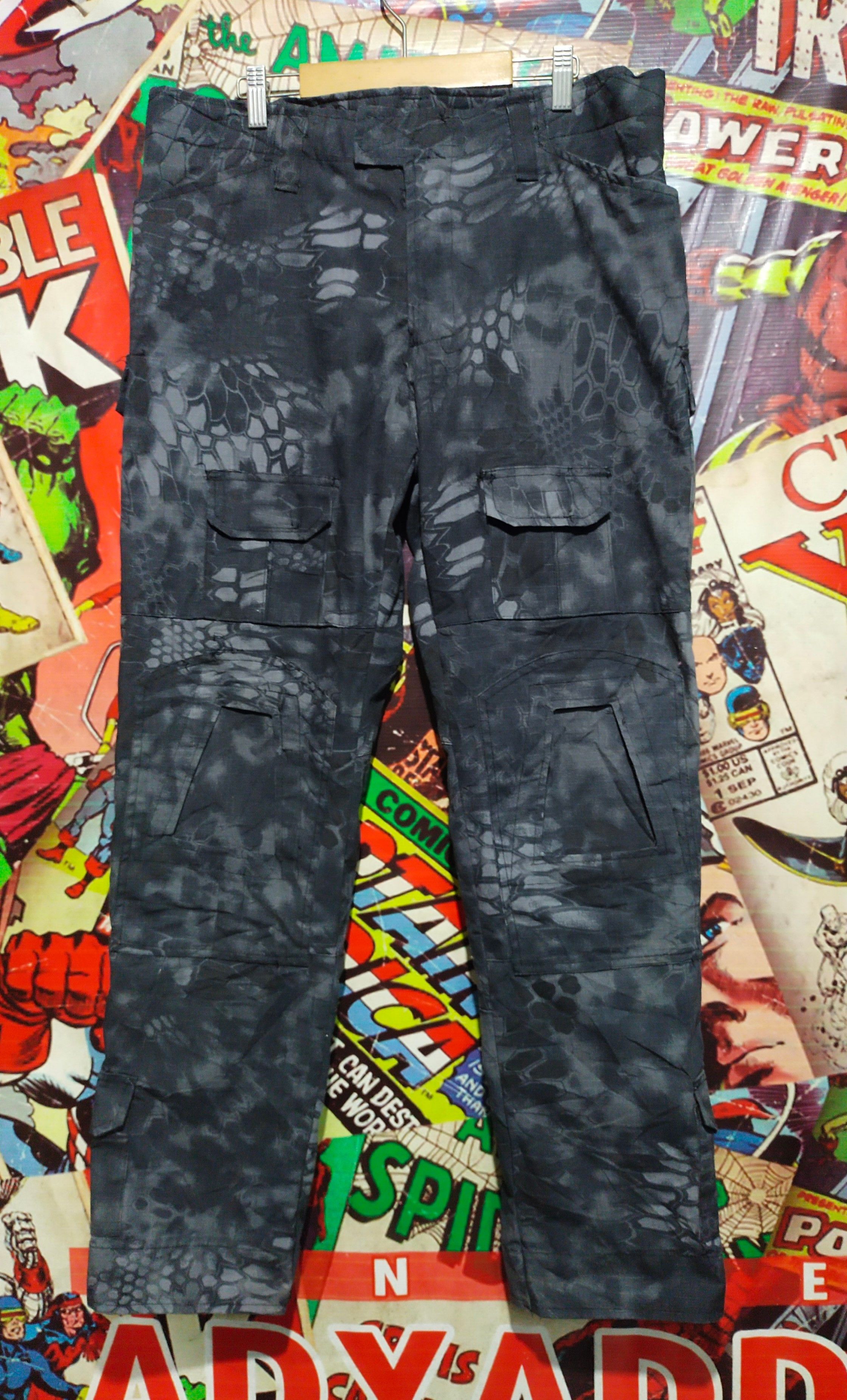 Image of Japan Brand X Design Cargo Pants in Grey, Men's (Size 36)