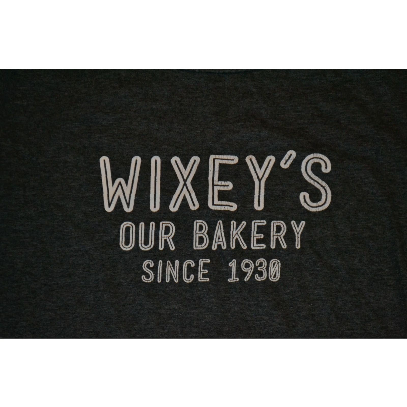 Anvil Wixey's Bakery Toledo OH T Shirt Small Gray Anvil 40% Cotton 60% Polyester Mens Graphic Tee Size US S / EU 44-46 / 1 - 2 Thumbnail