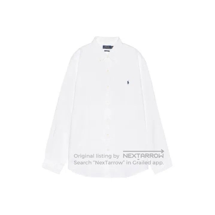 Polo Ralph Lauren Polo Ralph Lauren SS23 Logo Embroidered Linen Shirt. Size US L / EU 52-54 / 3 - 1 Thumbnail