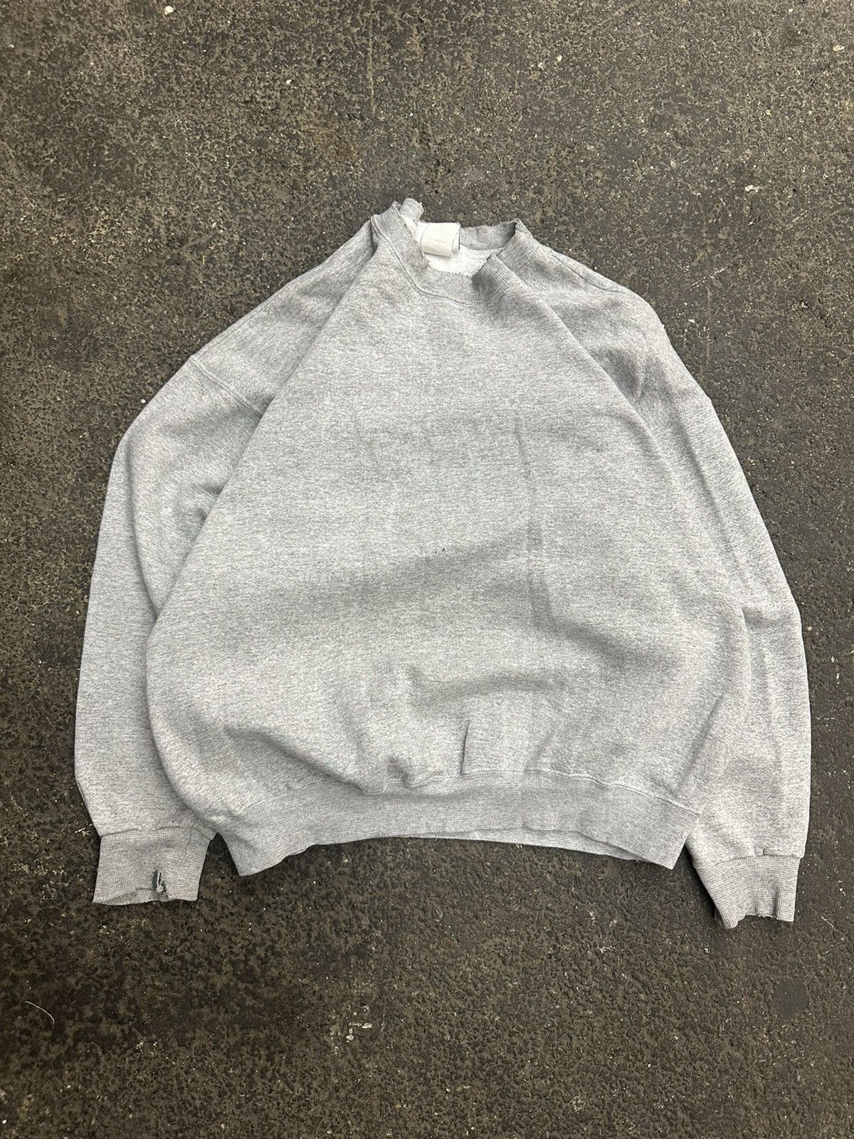Designer × Vintage Vintage grey crewneck Size US XL / EU 56 / 4 - 3 Thumbnail