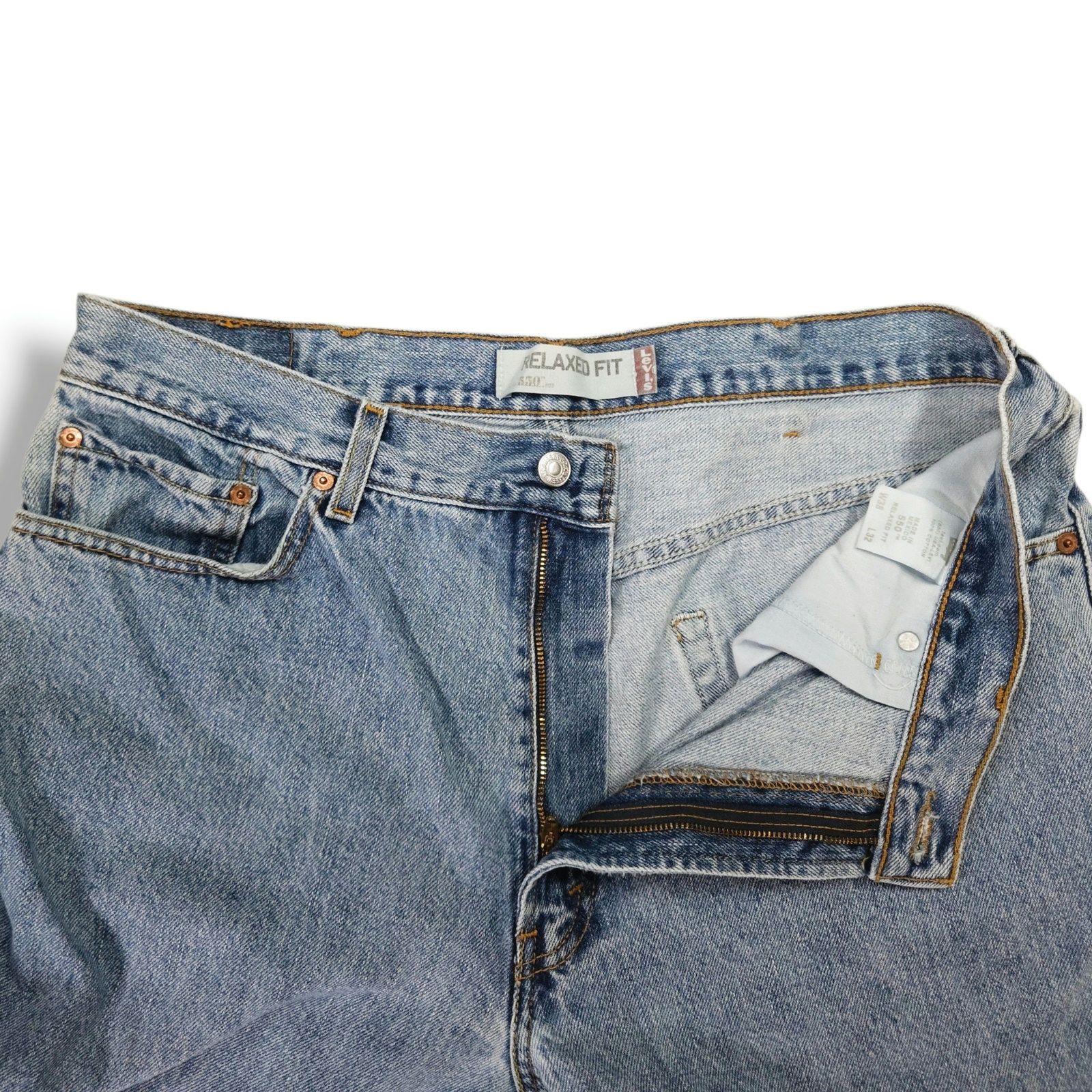 Levi's Levi’s 550 Relaxed Fit Taper Jeans W38 L32 Loose Baggy VTG Size US 38 / EU 54 - 6 Thumbnail