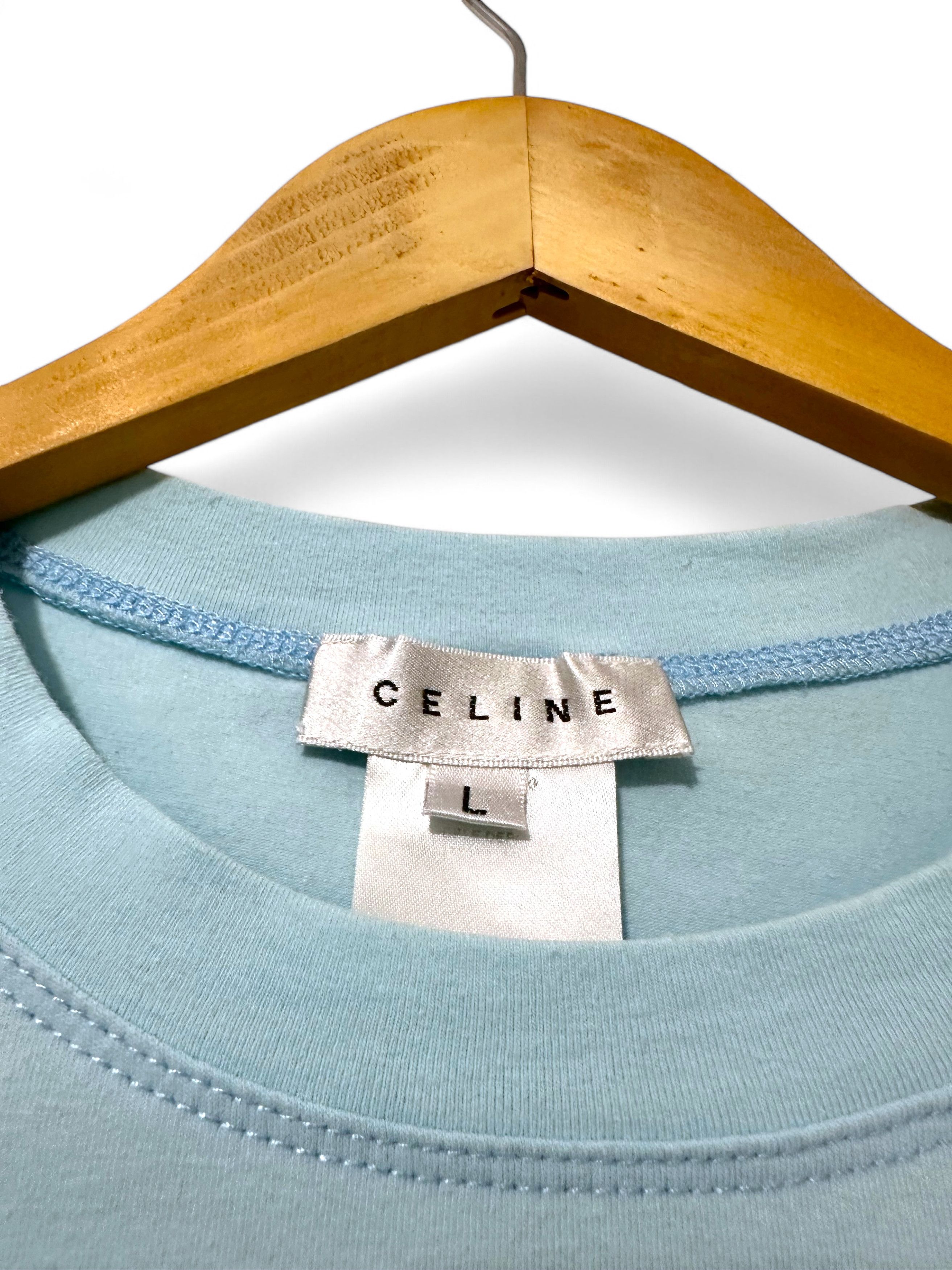 Celine Celine y2k T-shirt Size L / US 10 / IT 46 - 3 Thumbnail