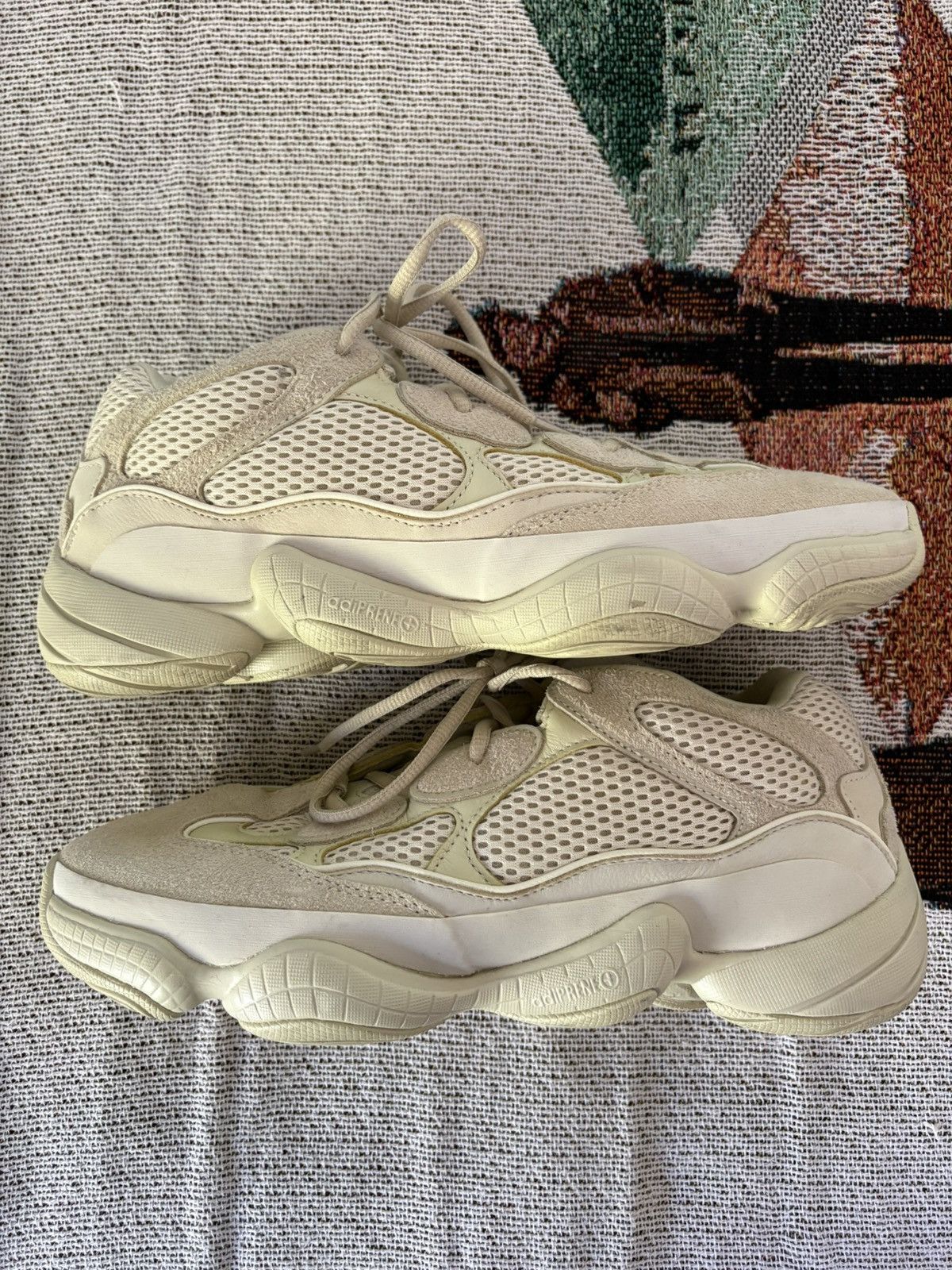 Yeezy Yeezy 500 Super Moon Yellow (No Box) Size US 10.5 / EU 43-44 - 1 Thumbnail