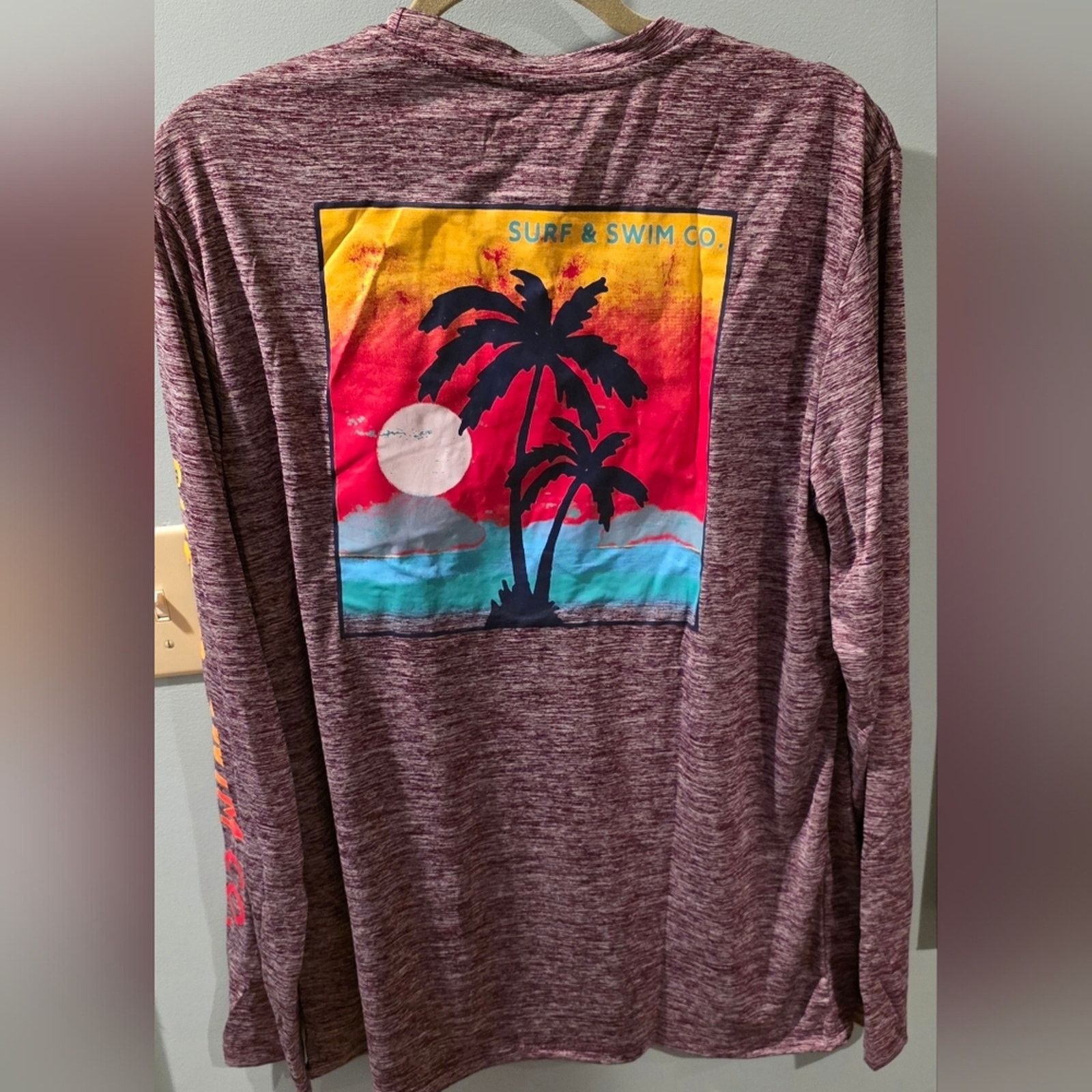 Pacsun PacSun Long Sleeve Swim Shirt With SPF 50+ Size US L / EU 52-54 / 3 - 2 Thumbnail