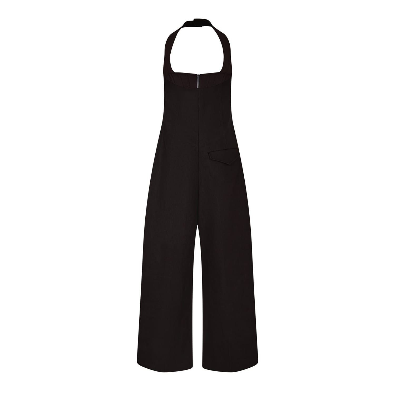 Bottega Veneta Bottega Veneta Bv Jumpsuit in Brown Size 34" / US 12 / IT 48 - 2 Thumbnail