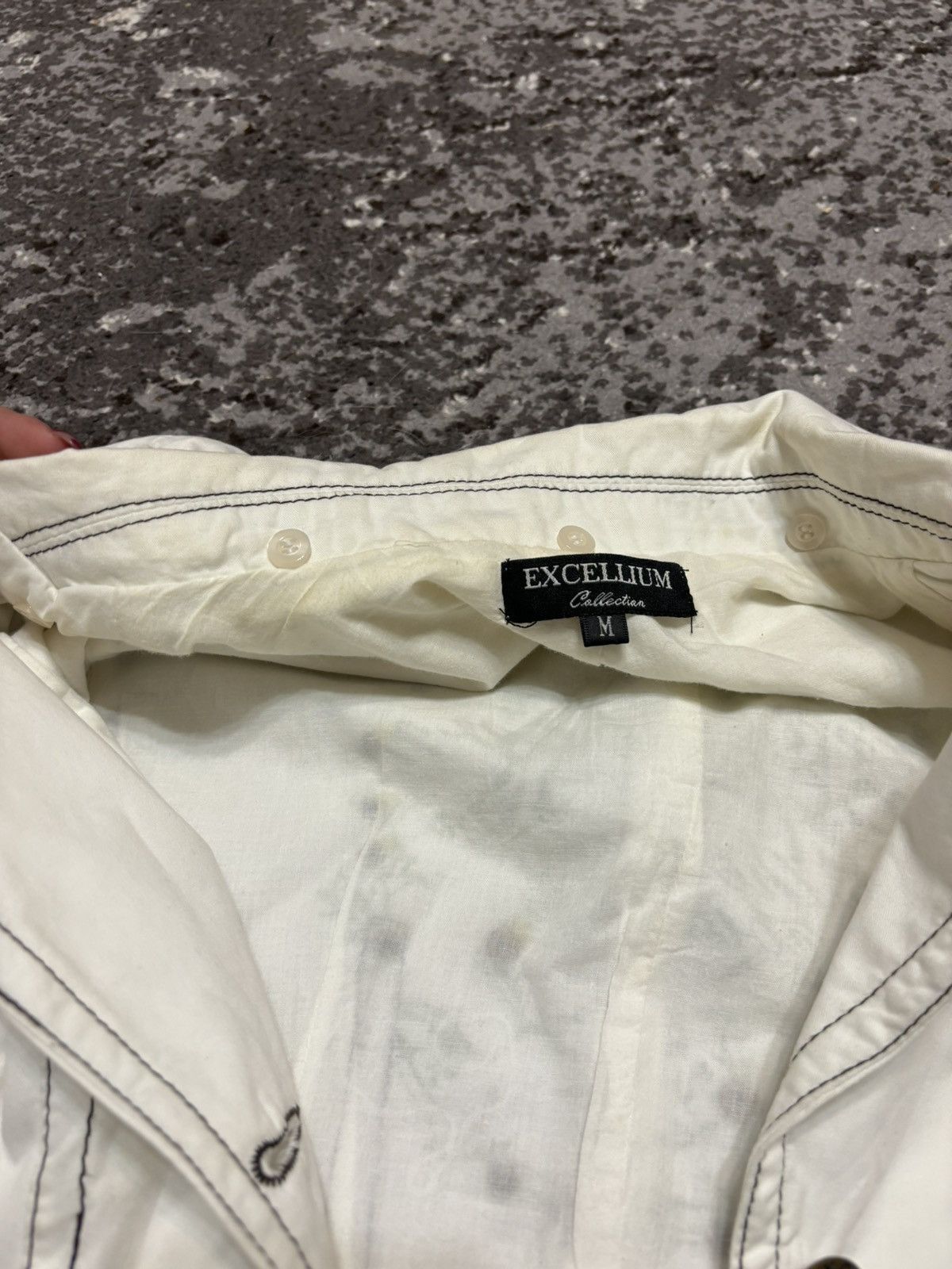 Japanese Brand Vintage excellium y2k cotton jacket Size M / US 6-8 / IT 42-44 - 4 Thumbnail
