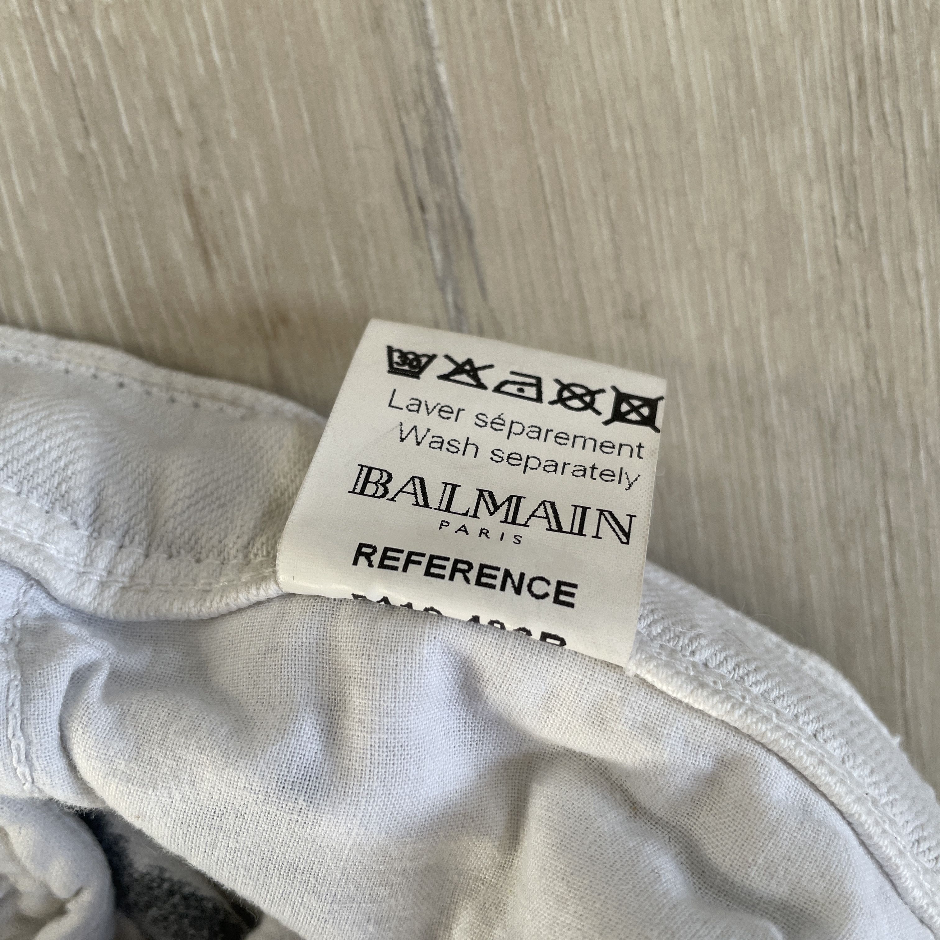 Balmain Balmain SS11 runway painter jeans Size 28" / US 6 / IT 42 - 7 Thumbnail