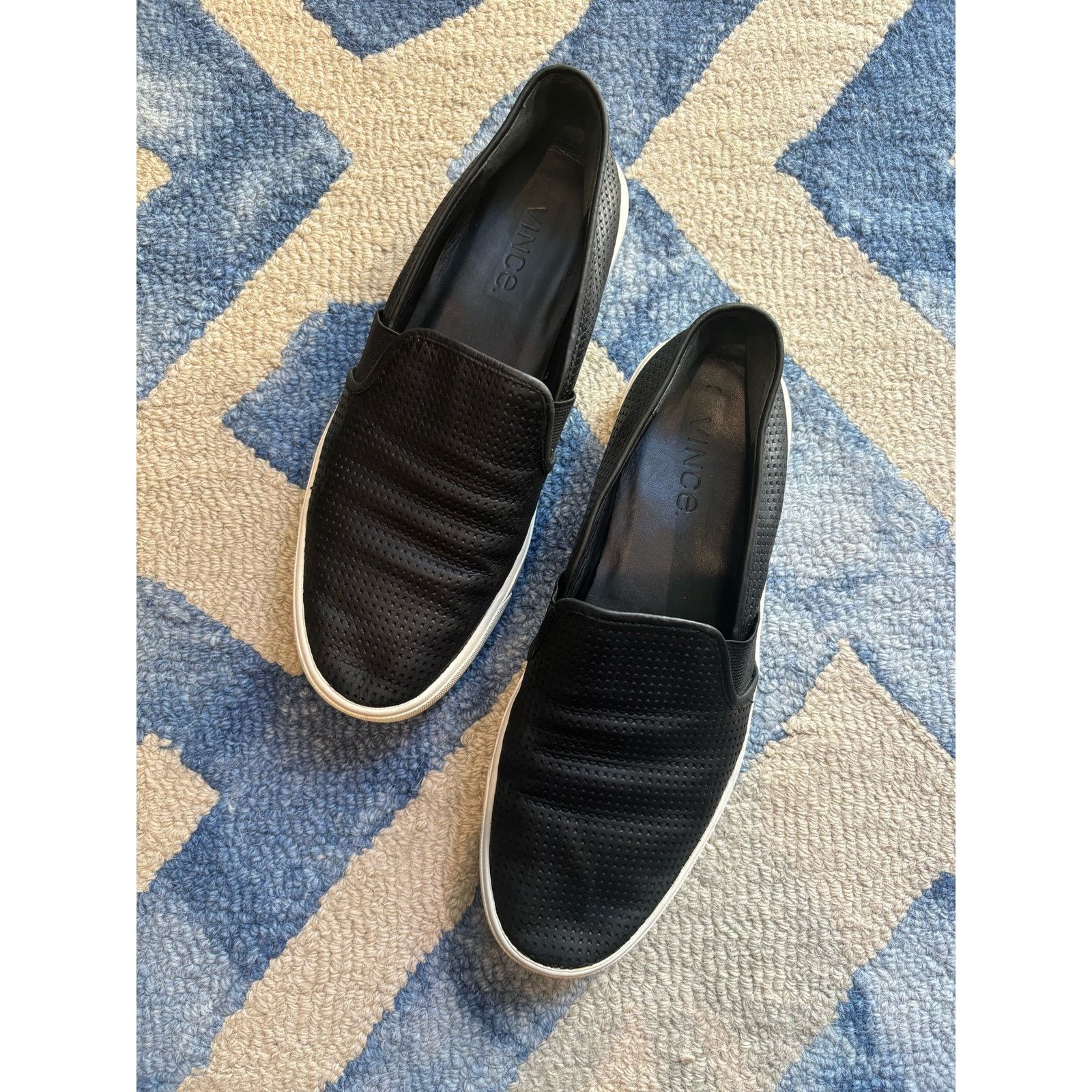 Vince Vince Blair Perforated Slip-On Sneakers- Size 8.5 Size US 8.5 / IT 38.5 - 6 Thumbnail