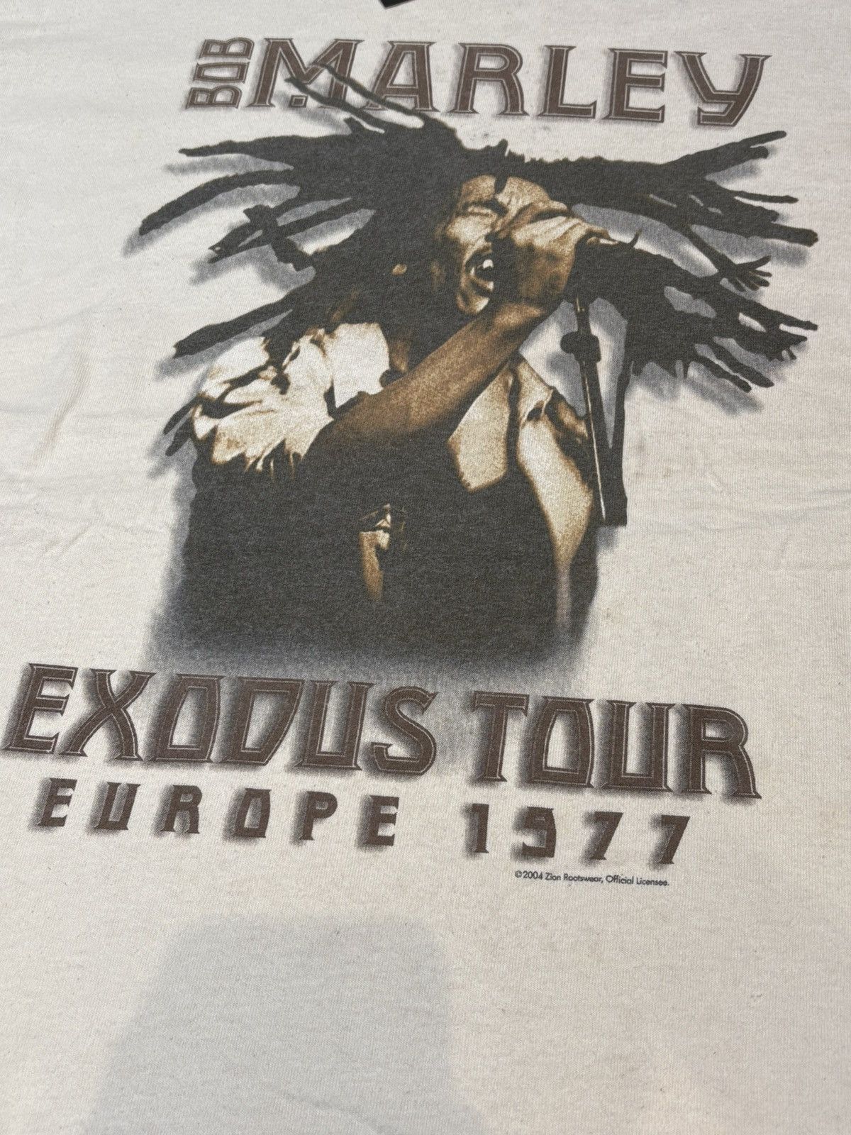 Other Vintage Bob Marley Exodus Tour 1977 Tee Size US XL / EU 56 / 4 - 3 Thumbnail