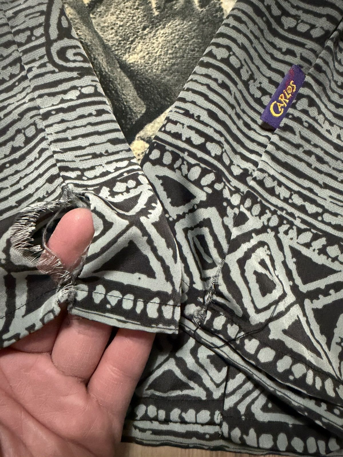 Dragonfly Vintage Carlos Santana Sacred Aztec Button Down Shirt Medium Size US M / EU 48-50 / 2 - 8 Thumbnail