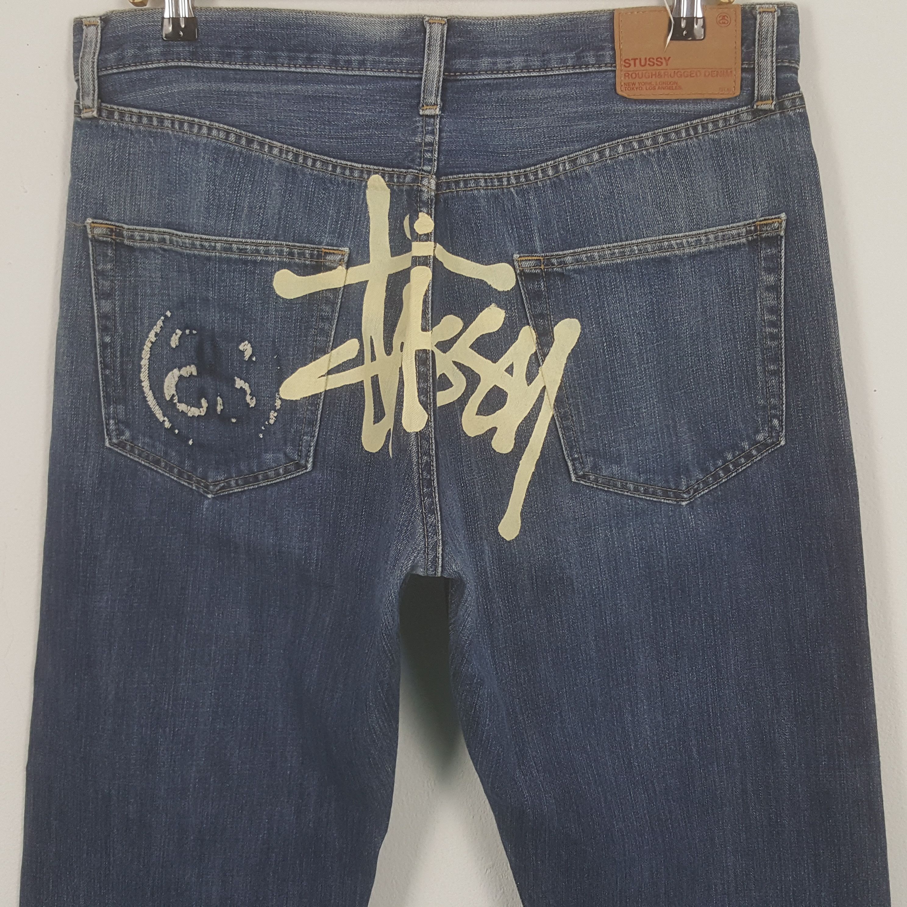 Stussy Vintage Stussy American Streetwear Style Denim Jeans Size US 34 / EU 50 - 2 Thumbnail