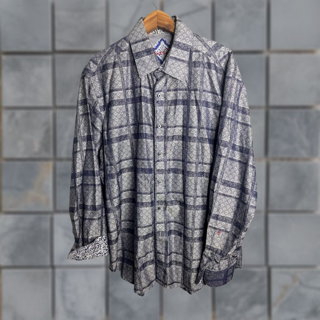 Robert Graham Robert Graham Button-Up Shirt Patchwork Paisley XL Multicolor Mens Long Sleeve Casual Button-Down Shirt Size XL / US 12-14 / IT 48-50 - 1 Thumbnail