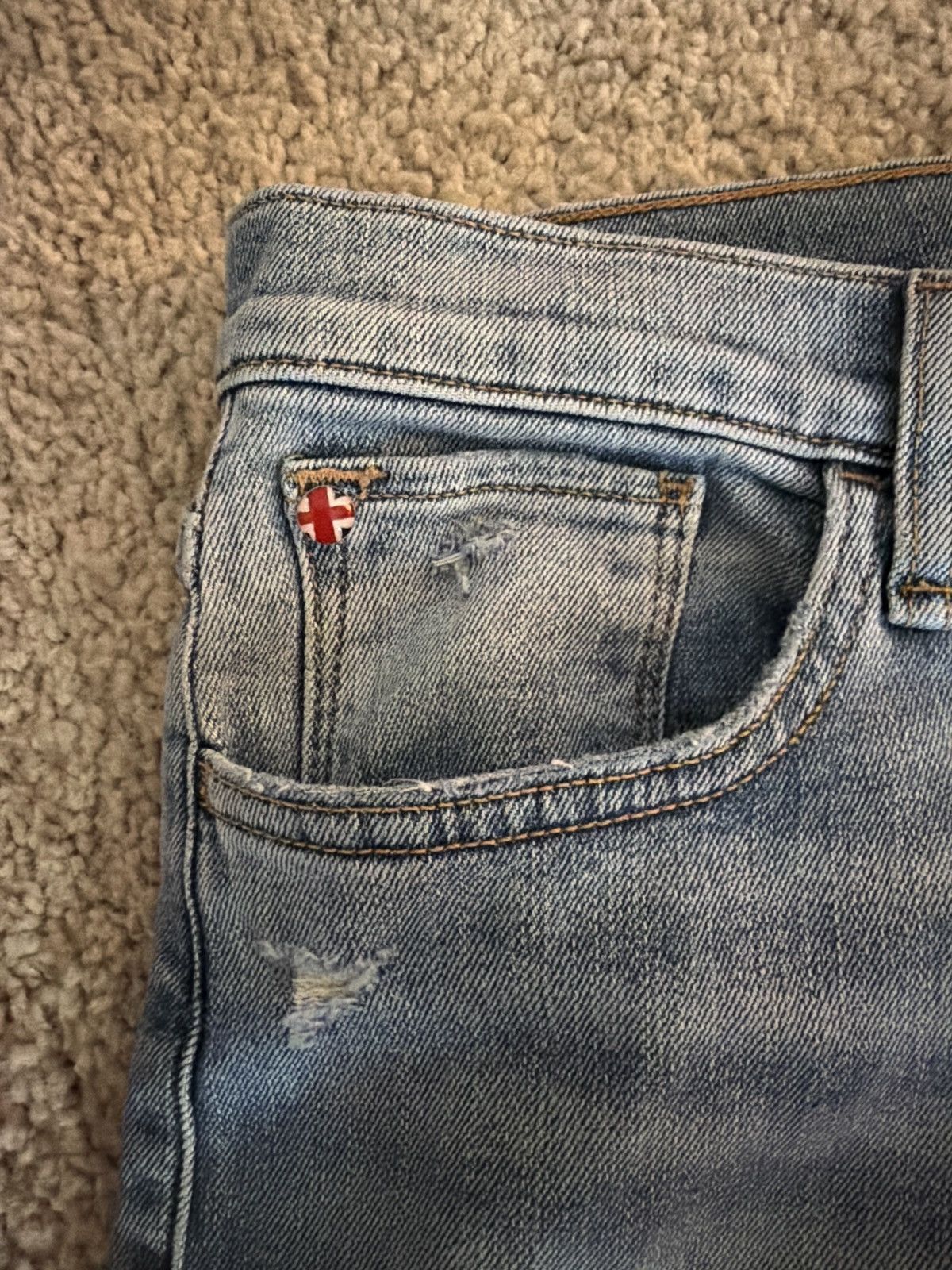 Hudson Hudson Straight Jeans Size US 29 - 5 Thumbnail
