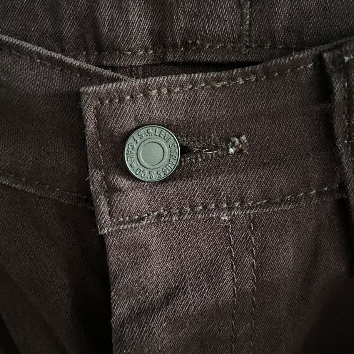 Levi's Levi’s denim selvedge reflective (RARE) Size US 30 / EU 46 - 3 Thumbnail