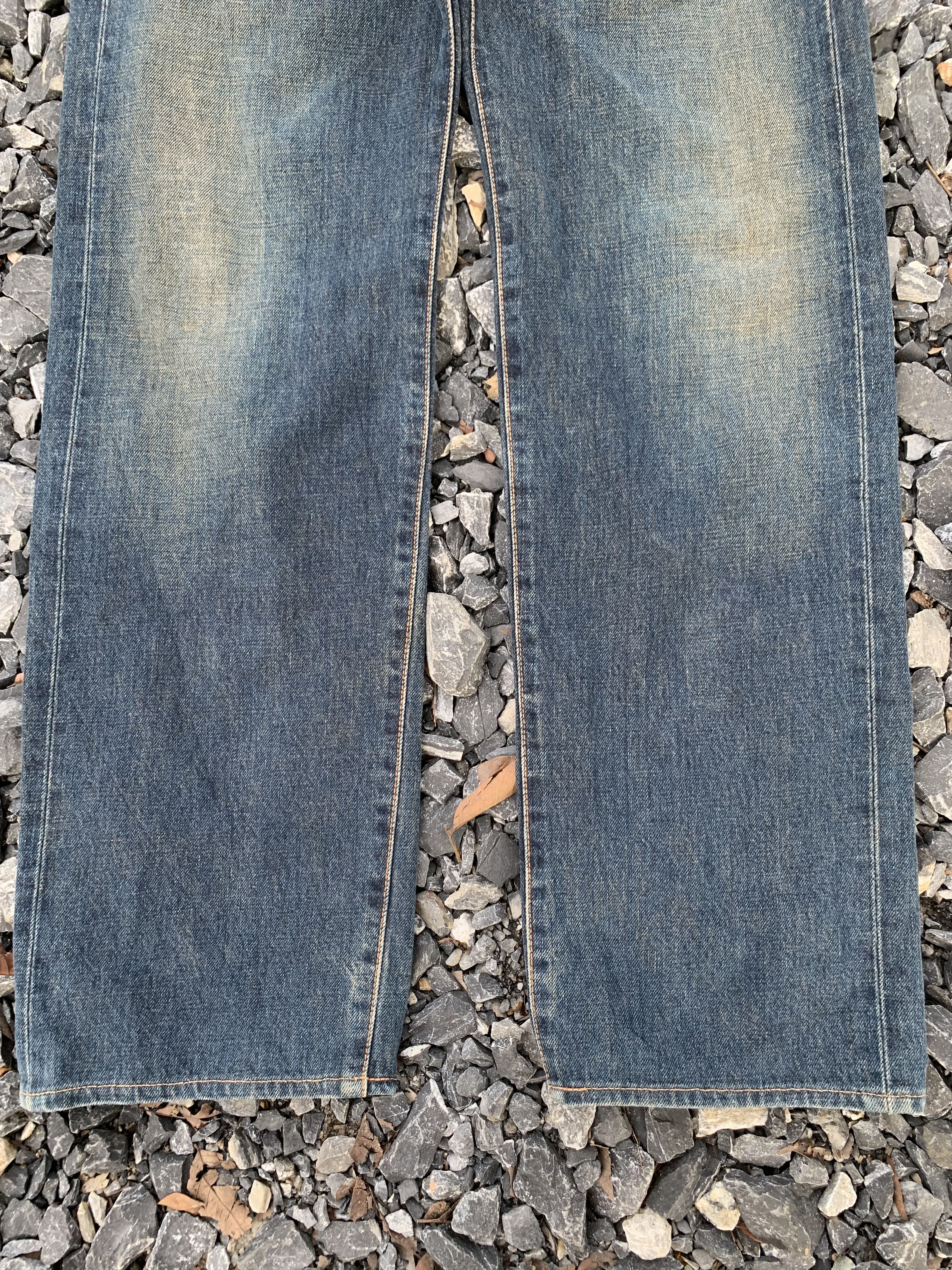 Kapital VINTAGE EDWIN 505X SELVEDGE MUDWASH RUSTY JAPANESE DENIM Size US 28 / EU 44 - 9 Thumbnail