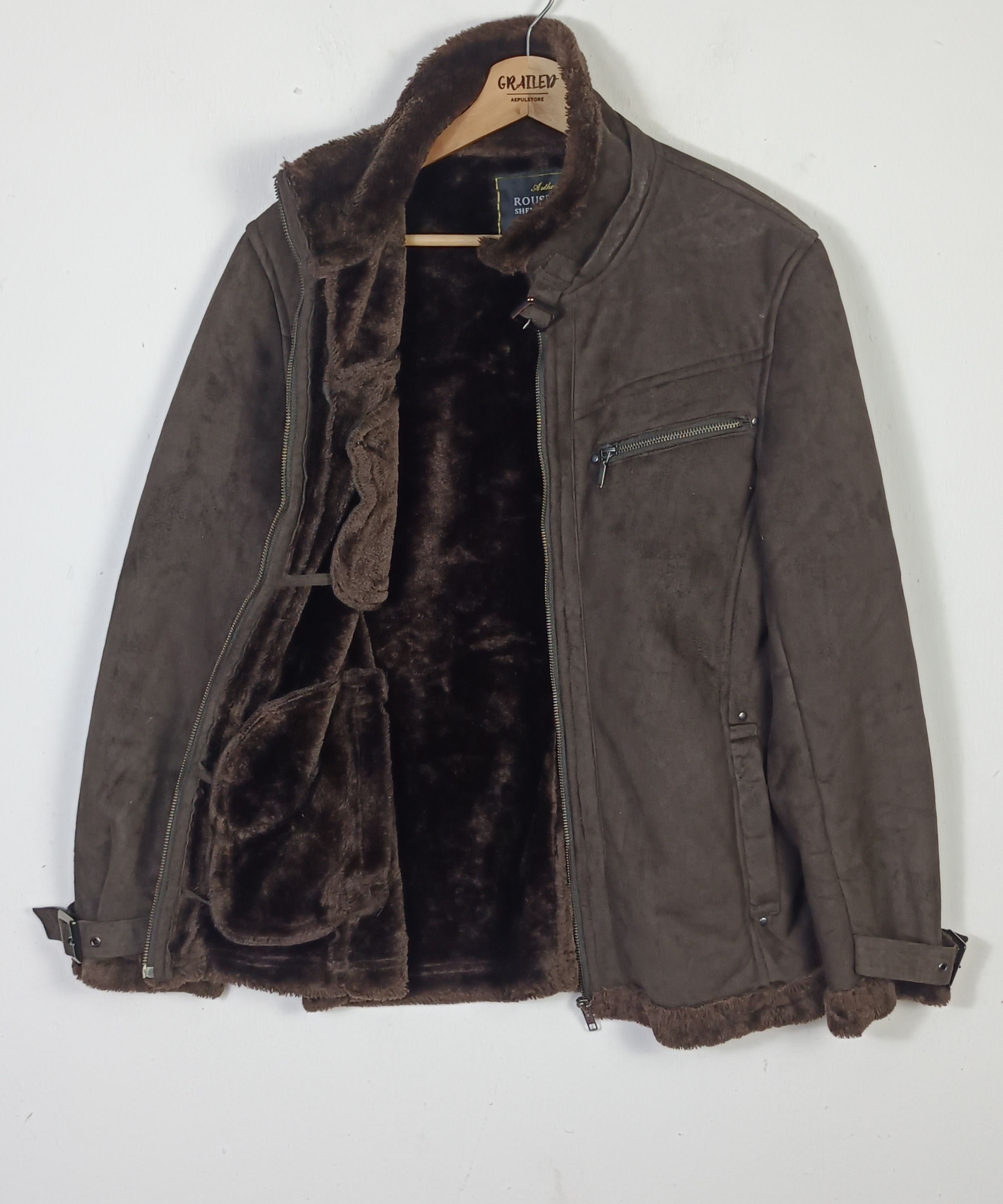 If Six Was Nine Roushatte Shell Garments Suede LGB Style Size US M / EU 48-50 / 2 - 2 Thumbnail