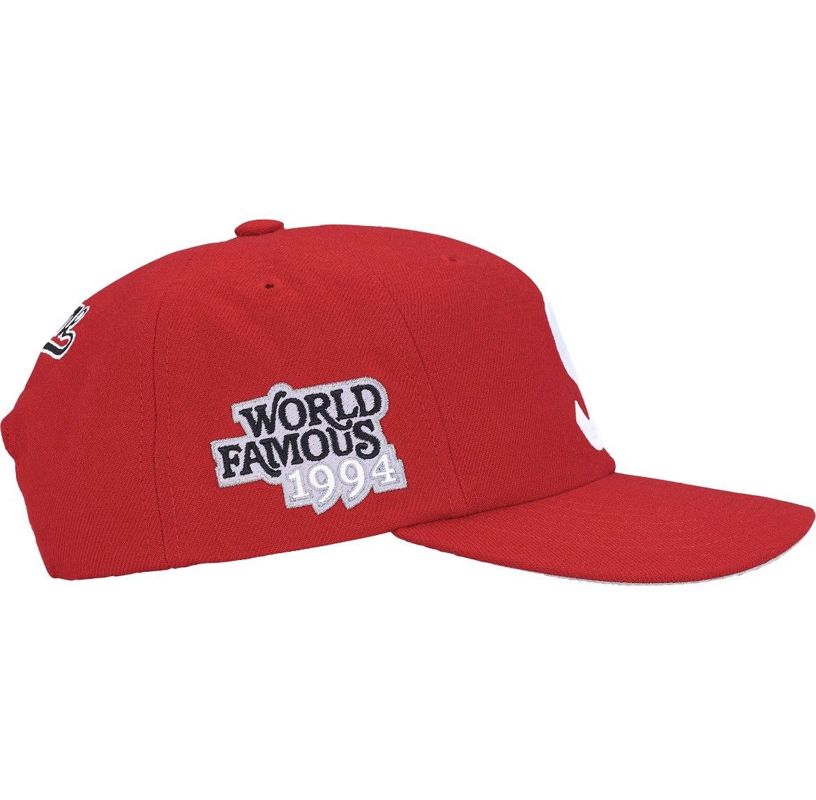 Supreme Supreme World Famous S Logo 6-Panel Red SS26 Size ONE SIZE - 2 Thumbnail