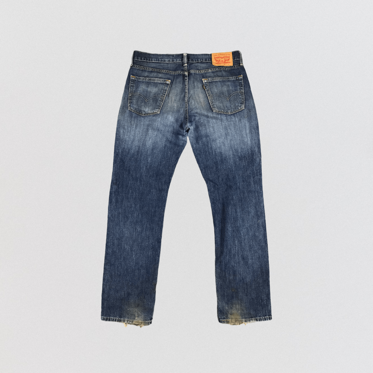 Levi's Vintage Distress Levis 514 Jeans-JM1138 Size US 36 / EU 52 - 2 Thumbnail