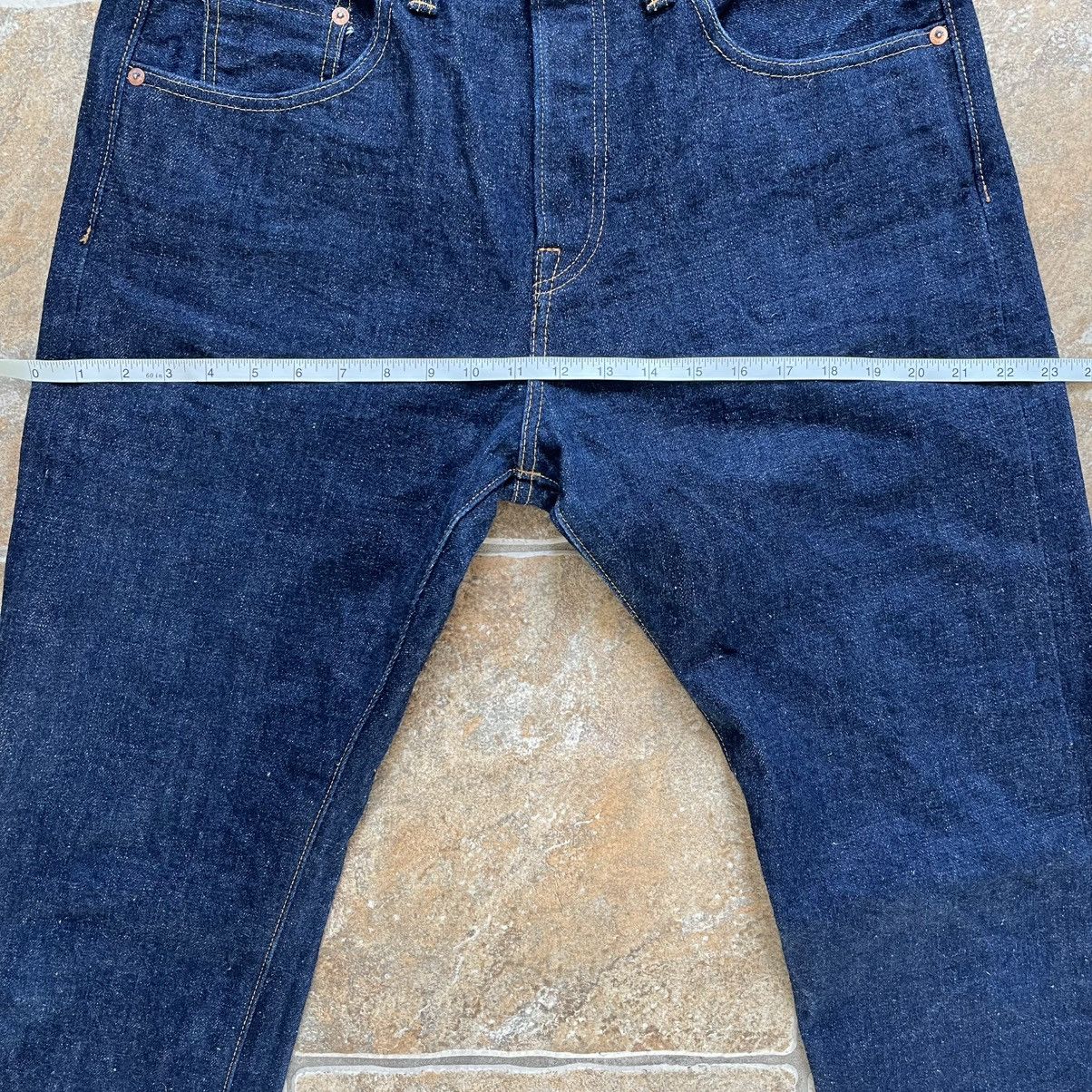 Samurai Jeans Samurai Jeans S211AX 18oz Ai Benkei, Relaxed Tapered, 35x32 Size US 35 - 12 Thumbnail